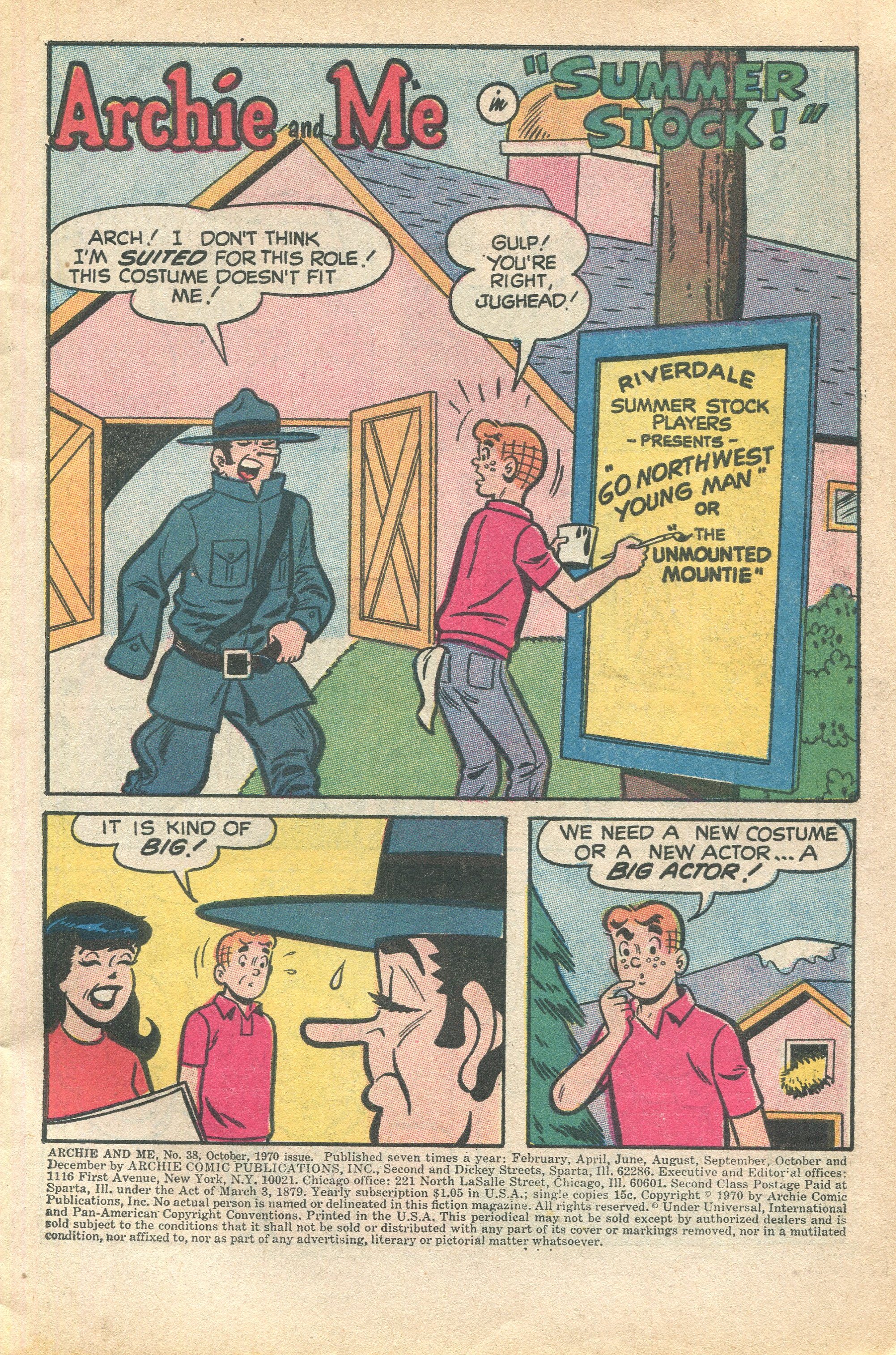 Read online Archie and Me comic -  Issue #38 - 3