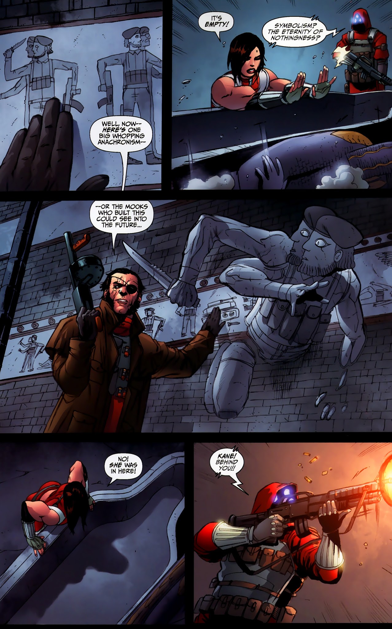 Read online Spooks: Omega Team comic -  Issue #1 - 8