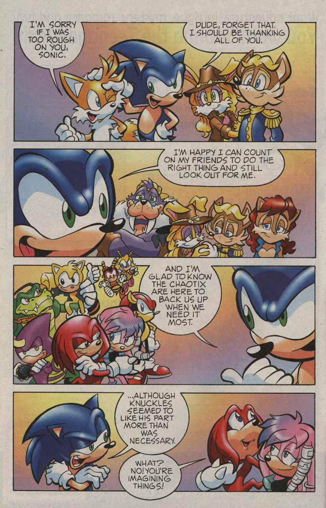 Read online Sonic the Hedgehog Free Comic Book Day Edition comic -  Issue # Special 1 - 32