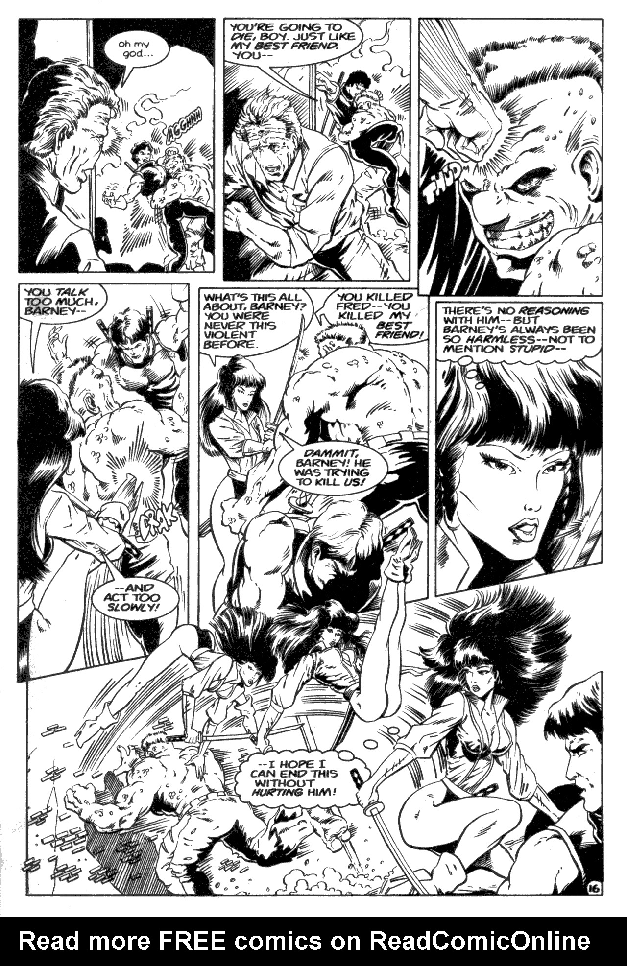Read online Ex-Mutants (1986) comic -  Issue #6 - 21