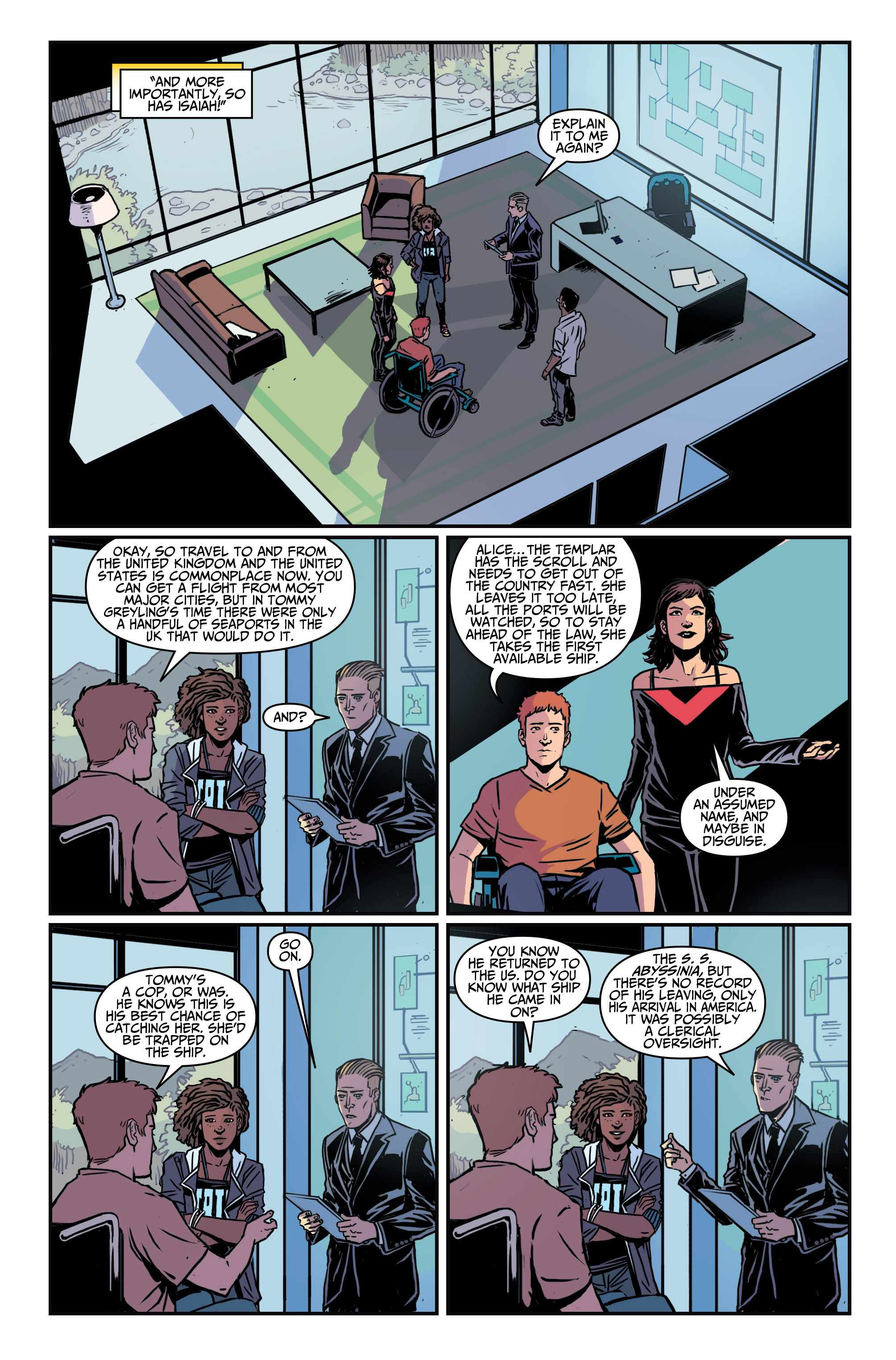 Read online Assassin's Creed: Locus comic -  Issue #4 - 16