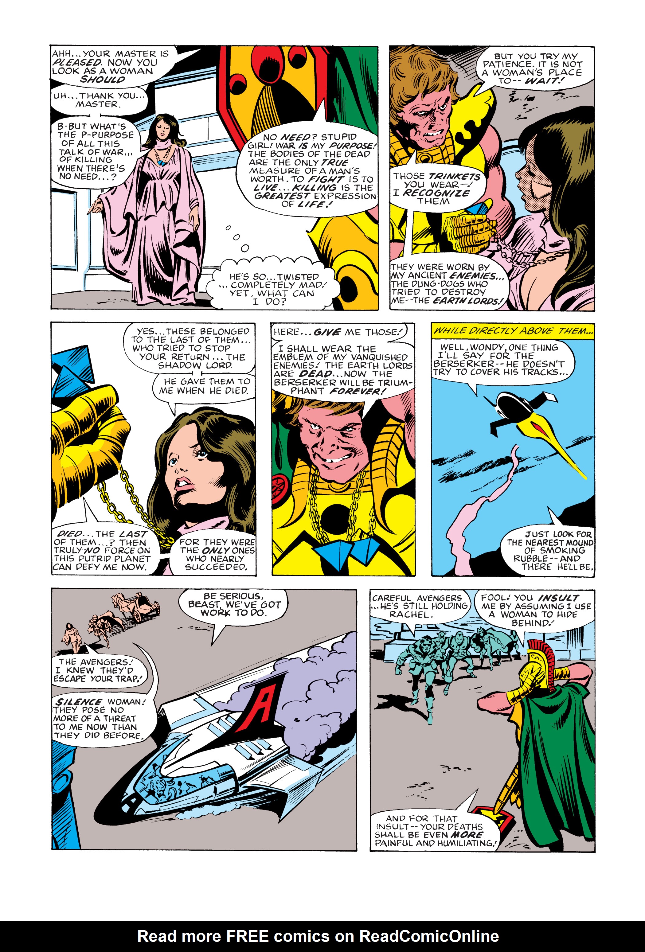 Read online Marvel Masterworks: The Avengers comic -  Issue # TPB 20 (Part 2) - 42
