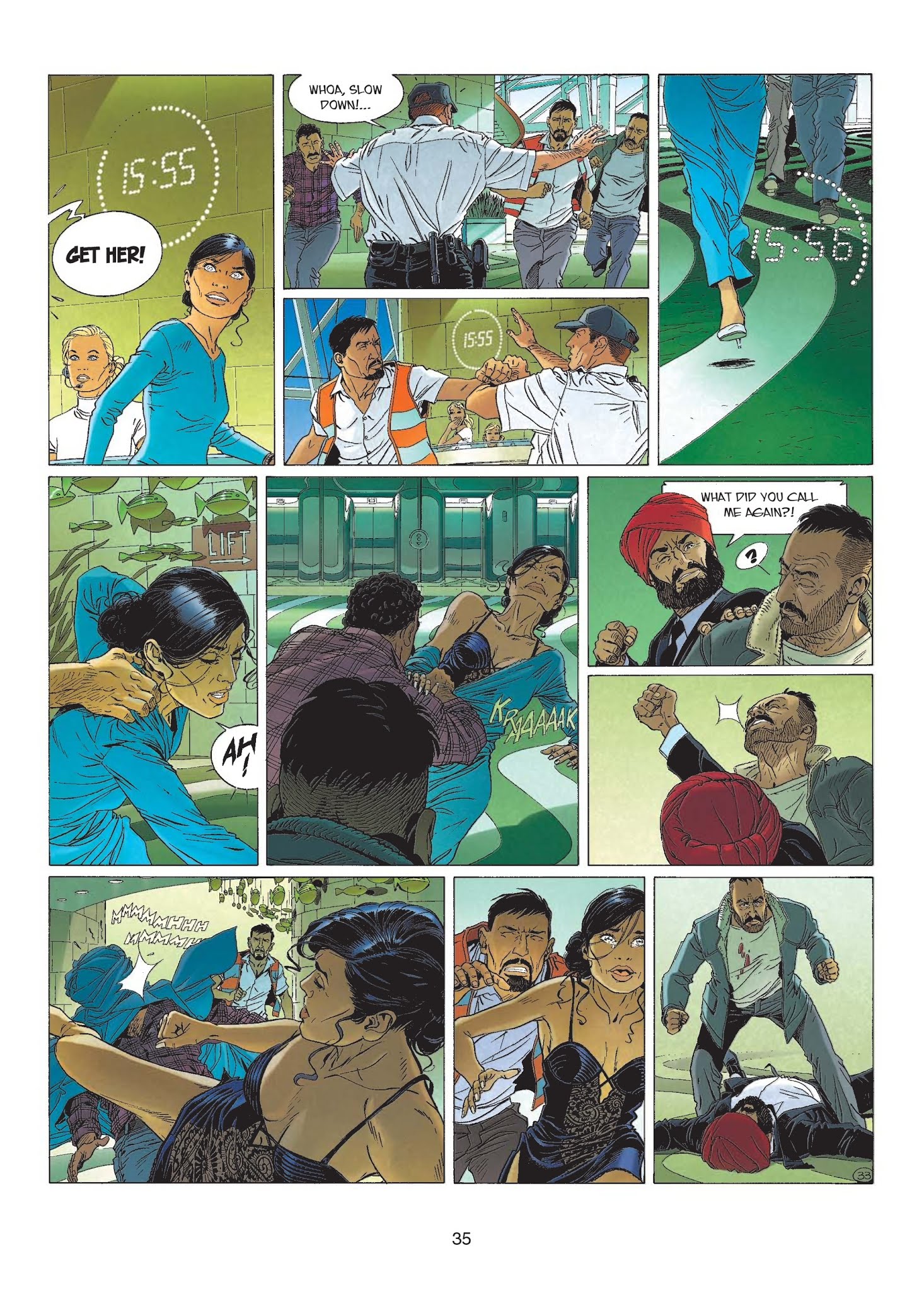 Read online Largo Winch comic -  Issue # TPB 16 - 37