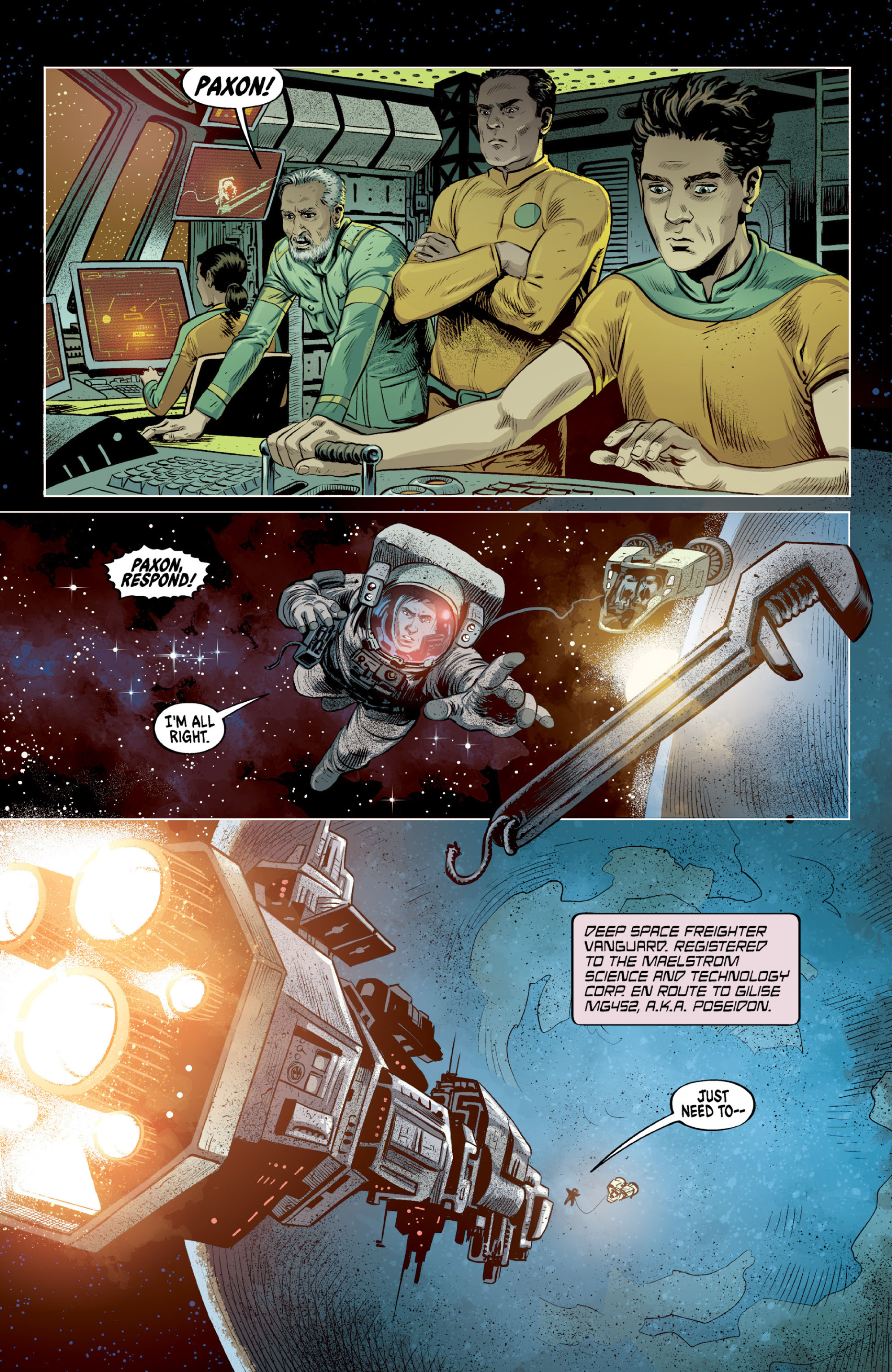 Read online Deep Gravity comic -  Issue # _TPB - 12