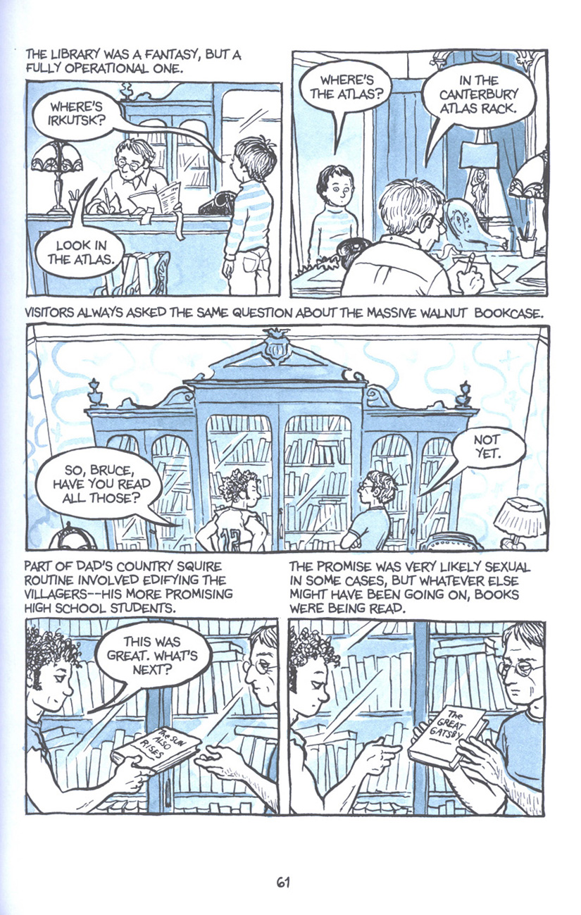 Read online Fun Home: A Family Tragicomic comic -  Issue # TPB - 68