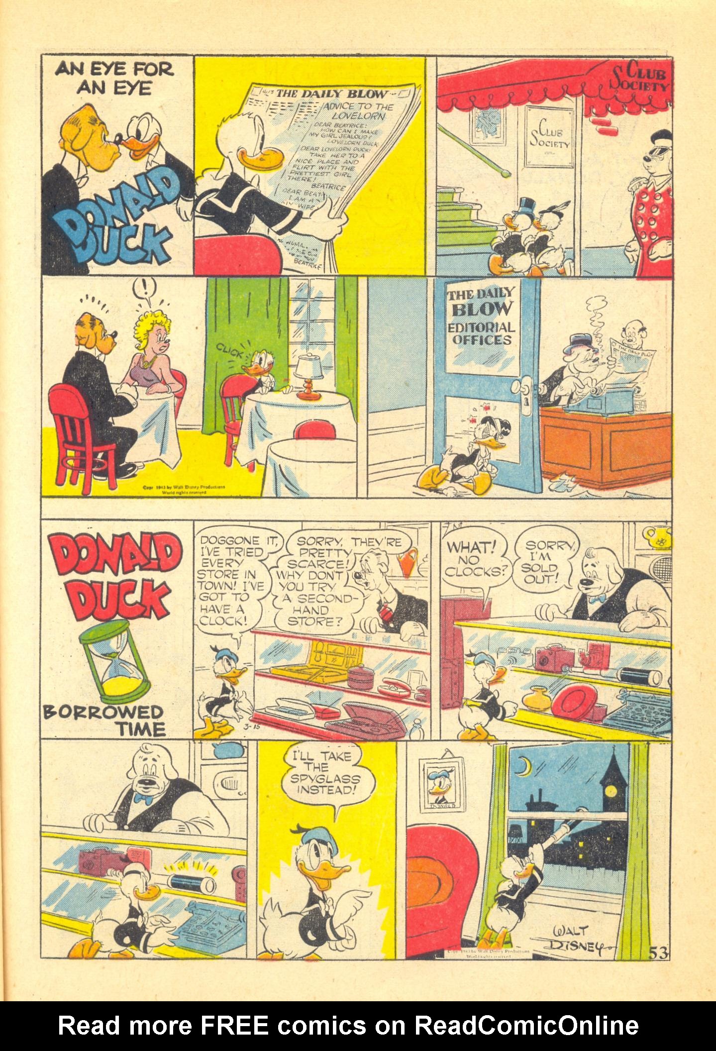 Read online Walt Disney's Comics and Stories comic -  Issue #40 - 55