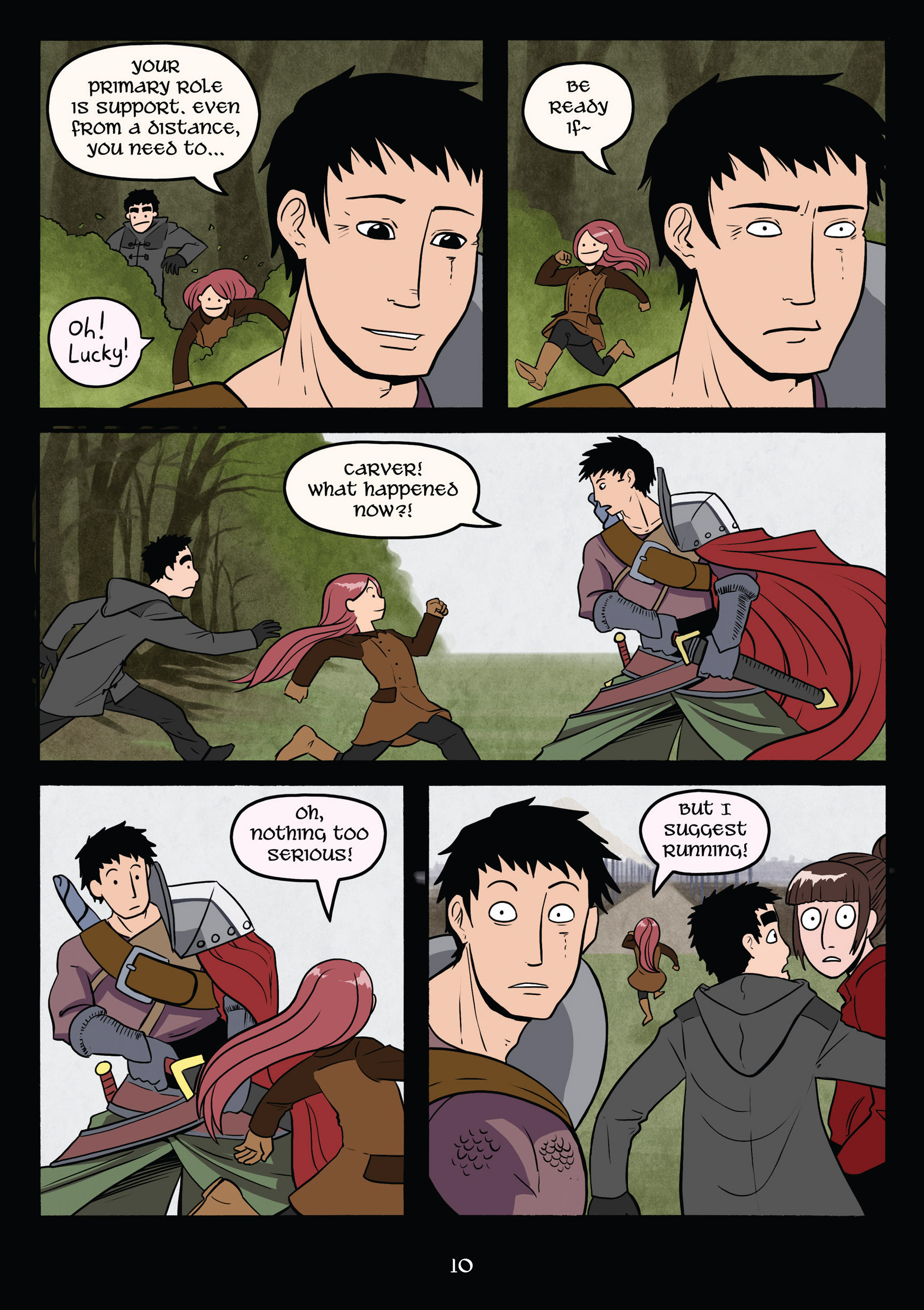 Read online Gunnerkrigg Court comic -  Issue # TPB 5 (Part 1) - 10