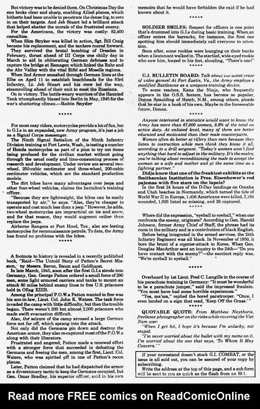 Read online G.I. Combat (1952) comic -  Issue #246 - 73