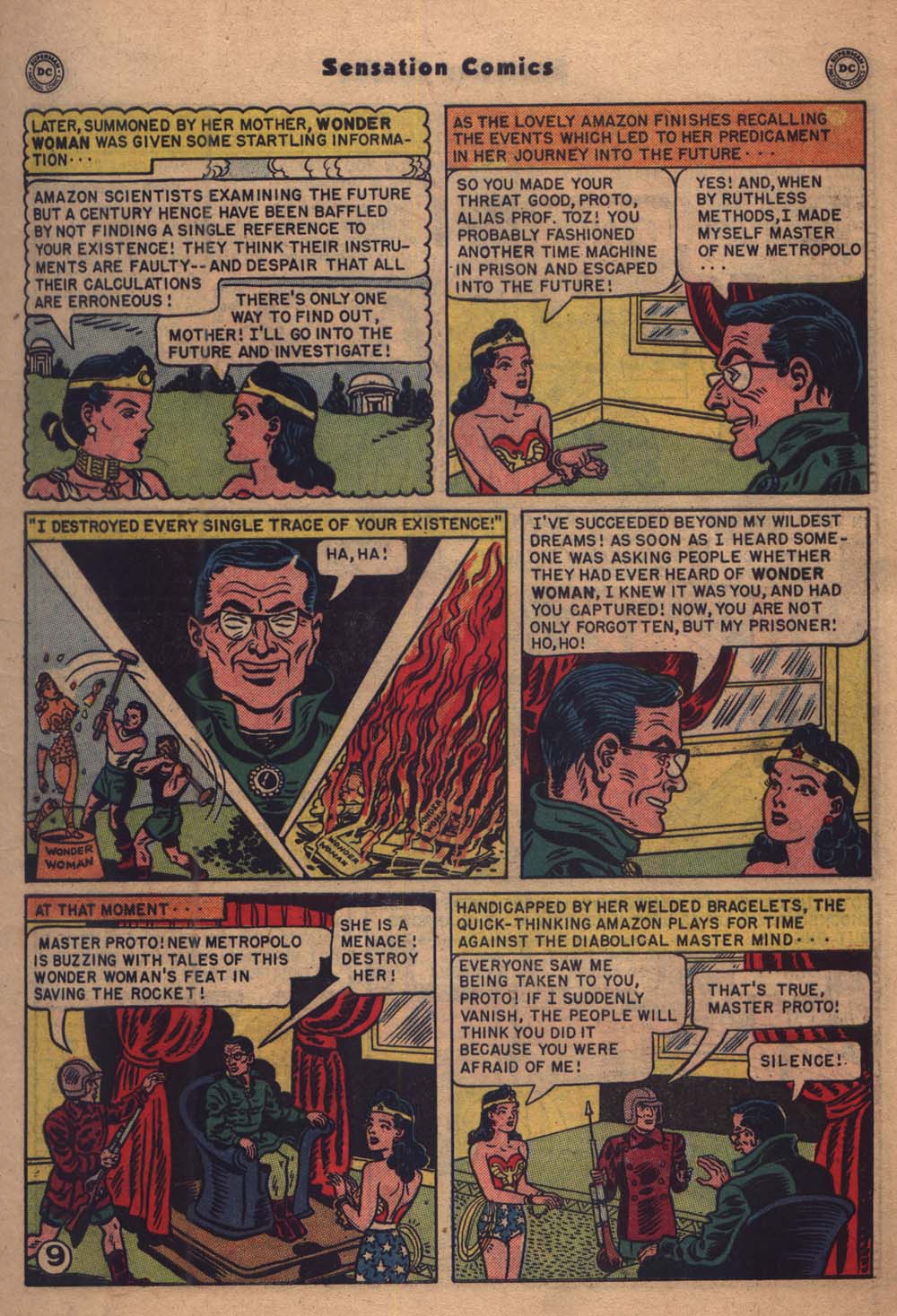 Read online Sensation (Mystery) Comics comic -  Issue #103 - 10