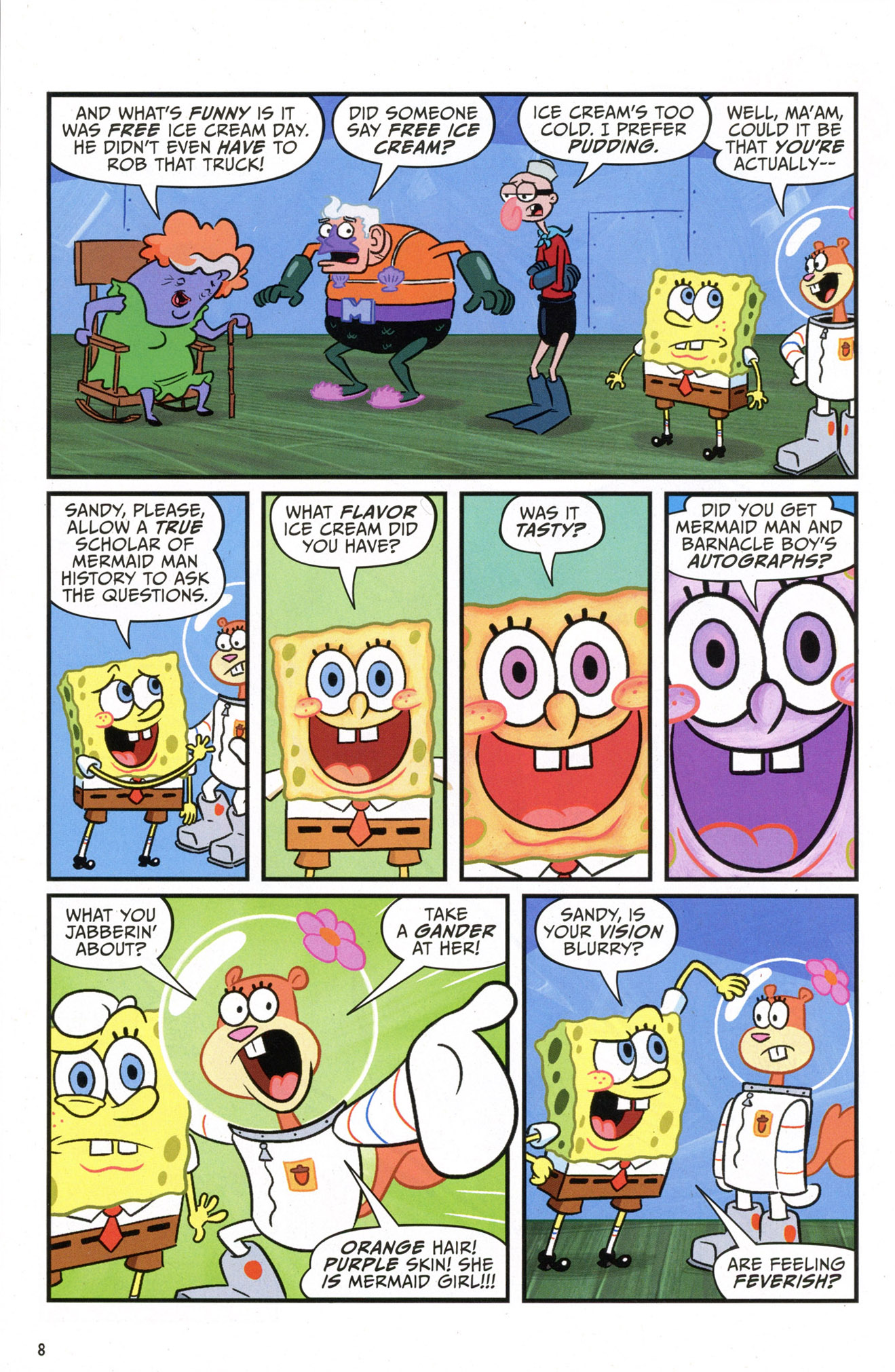 Read online SpongeBob Comics comic -  Issue #63 - 10