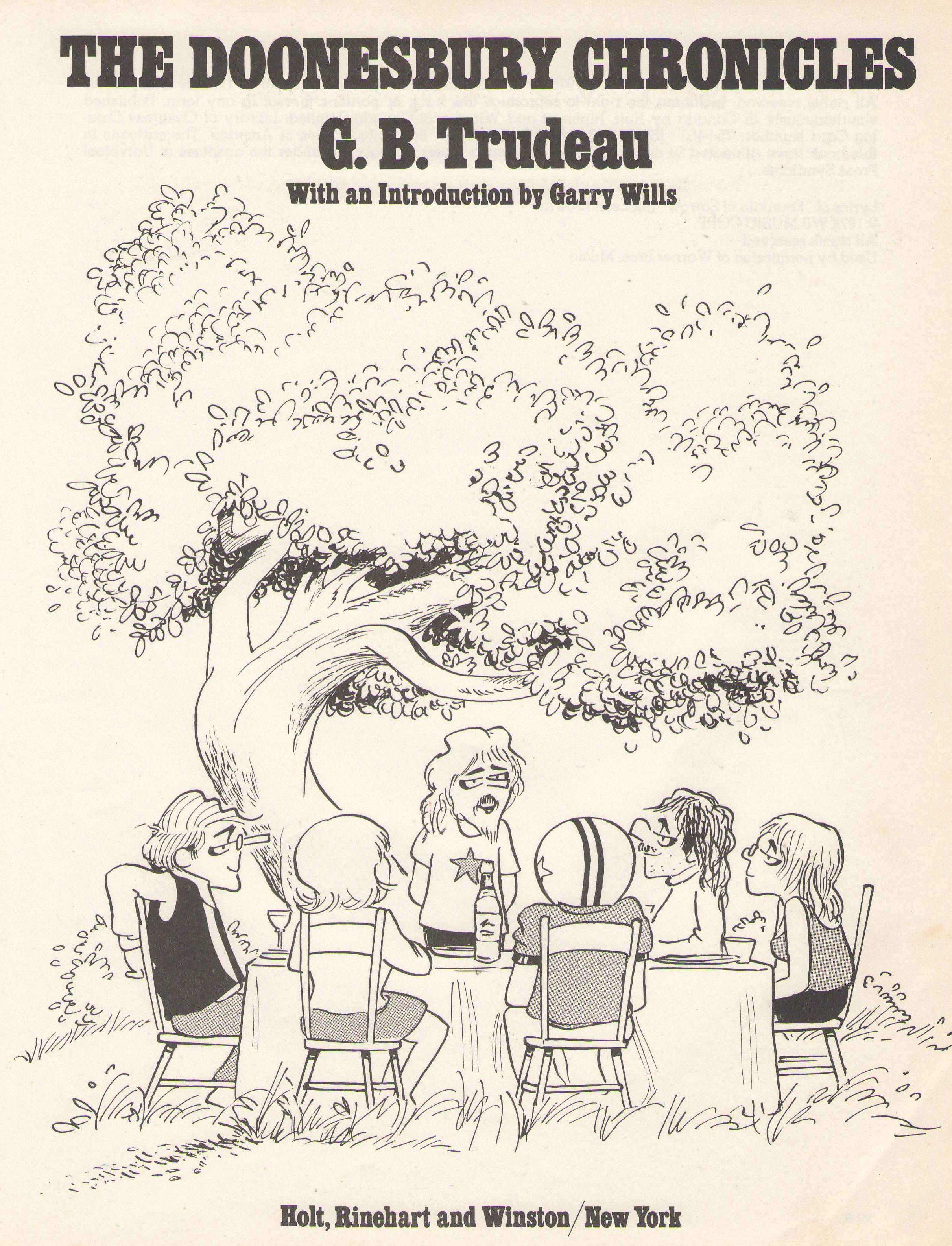 Read online The Doonesbury Chronicles comic -  Issue # TPB (Part 1) - 2