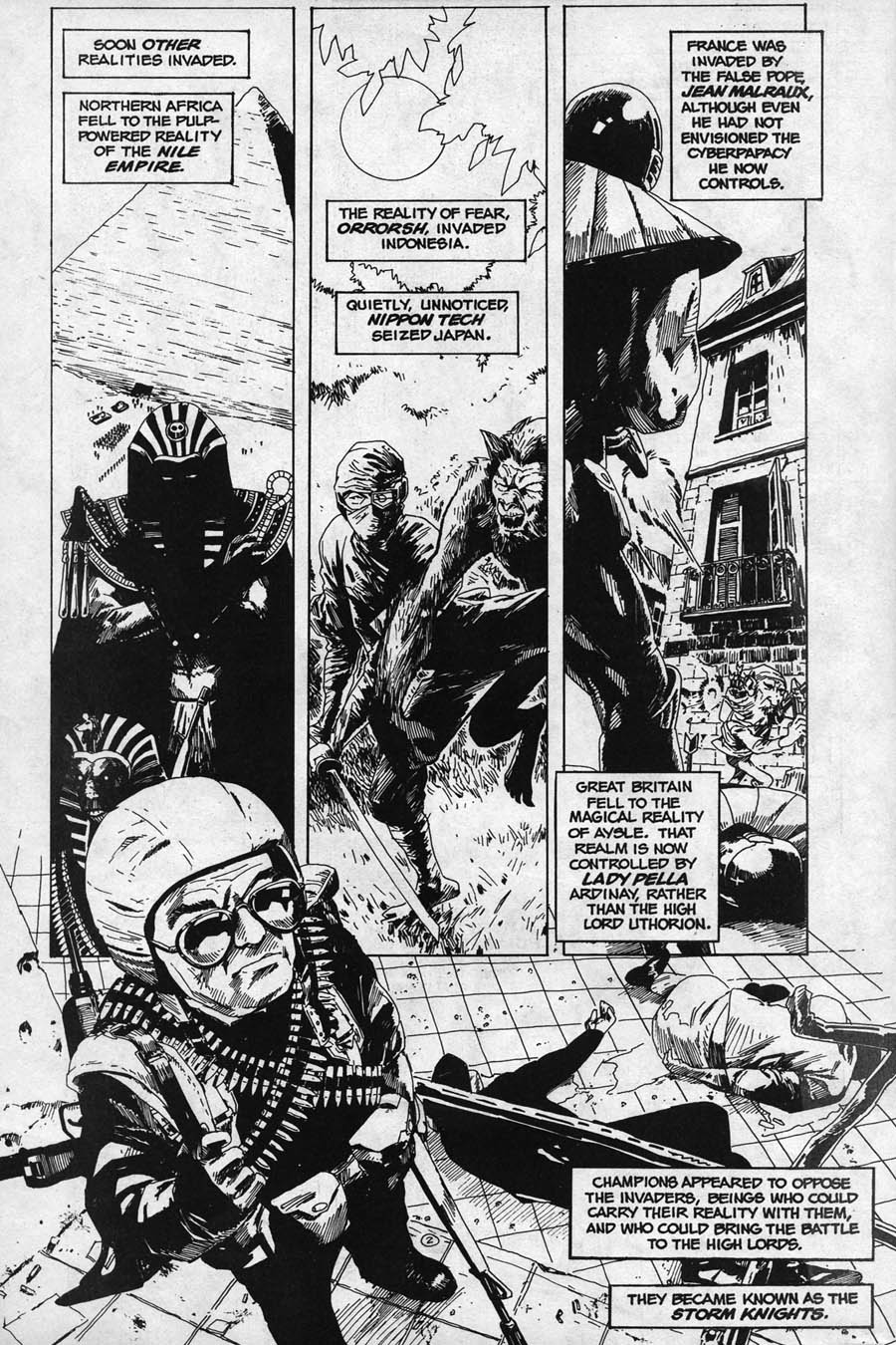 Read online Torg comic -  Issue #1 - 4