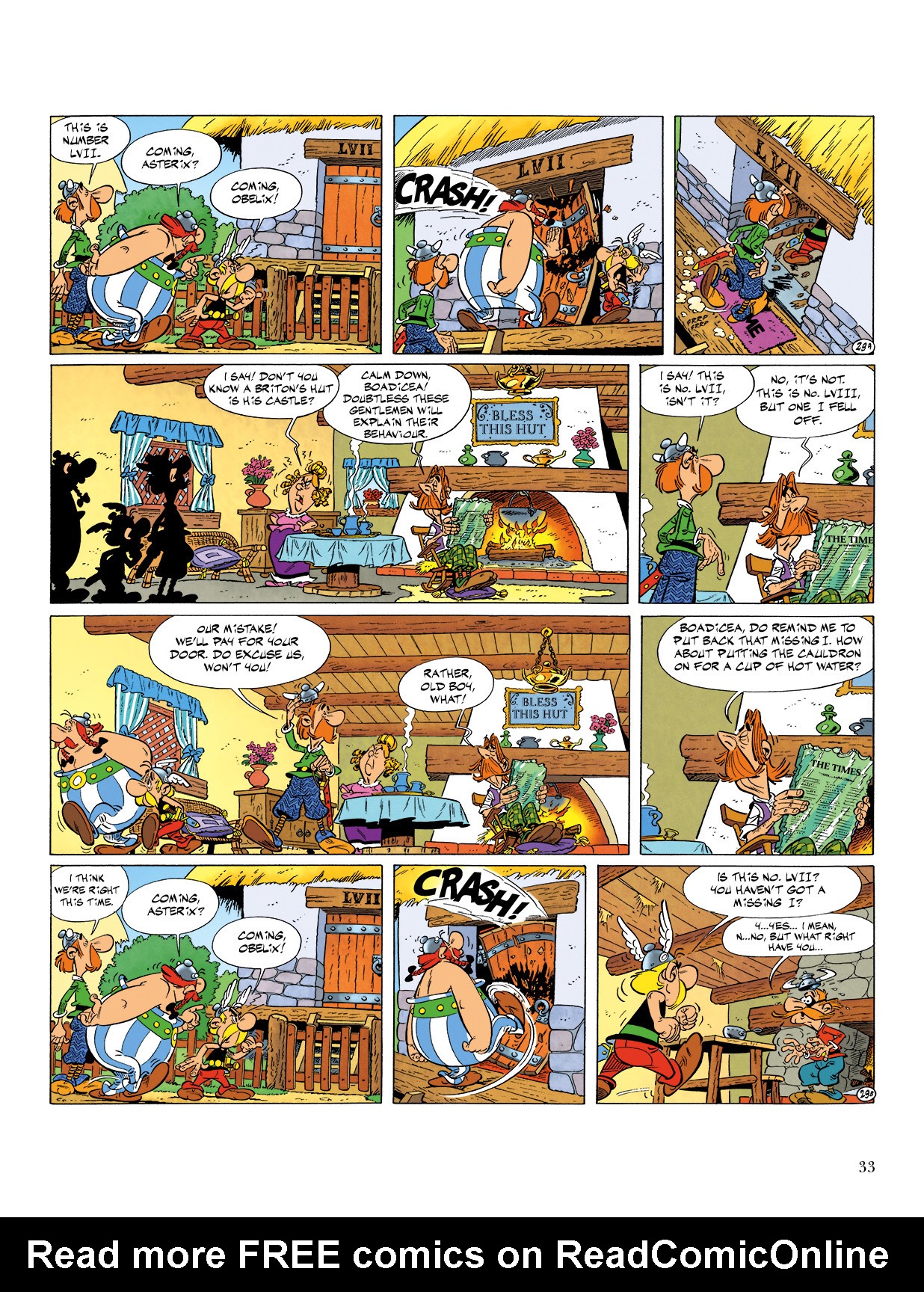 Read online Asterix comic -  Issue #8 - 34