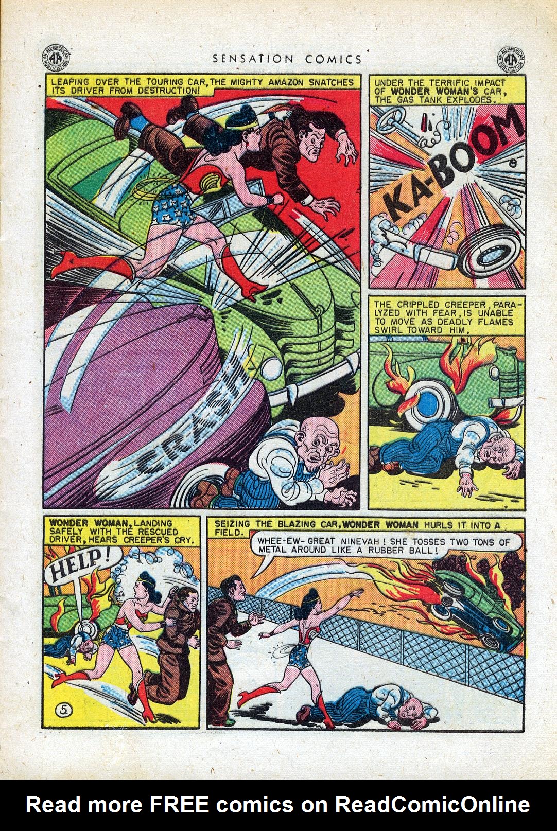 Read online Sensation (Mystery) Comics comic -  Issue #41 - 7
