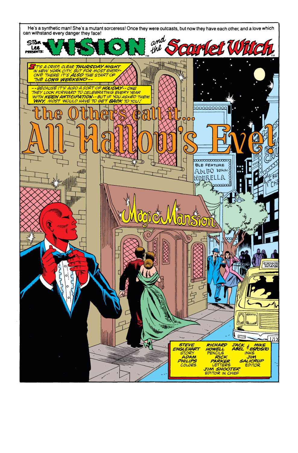 Read online The Vision and the Scarlet Witch (1985) comic -  Issue #5 - 2