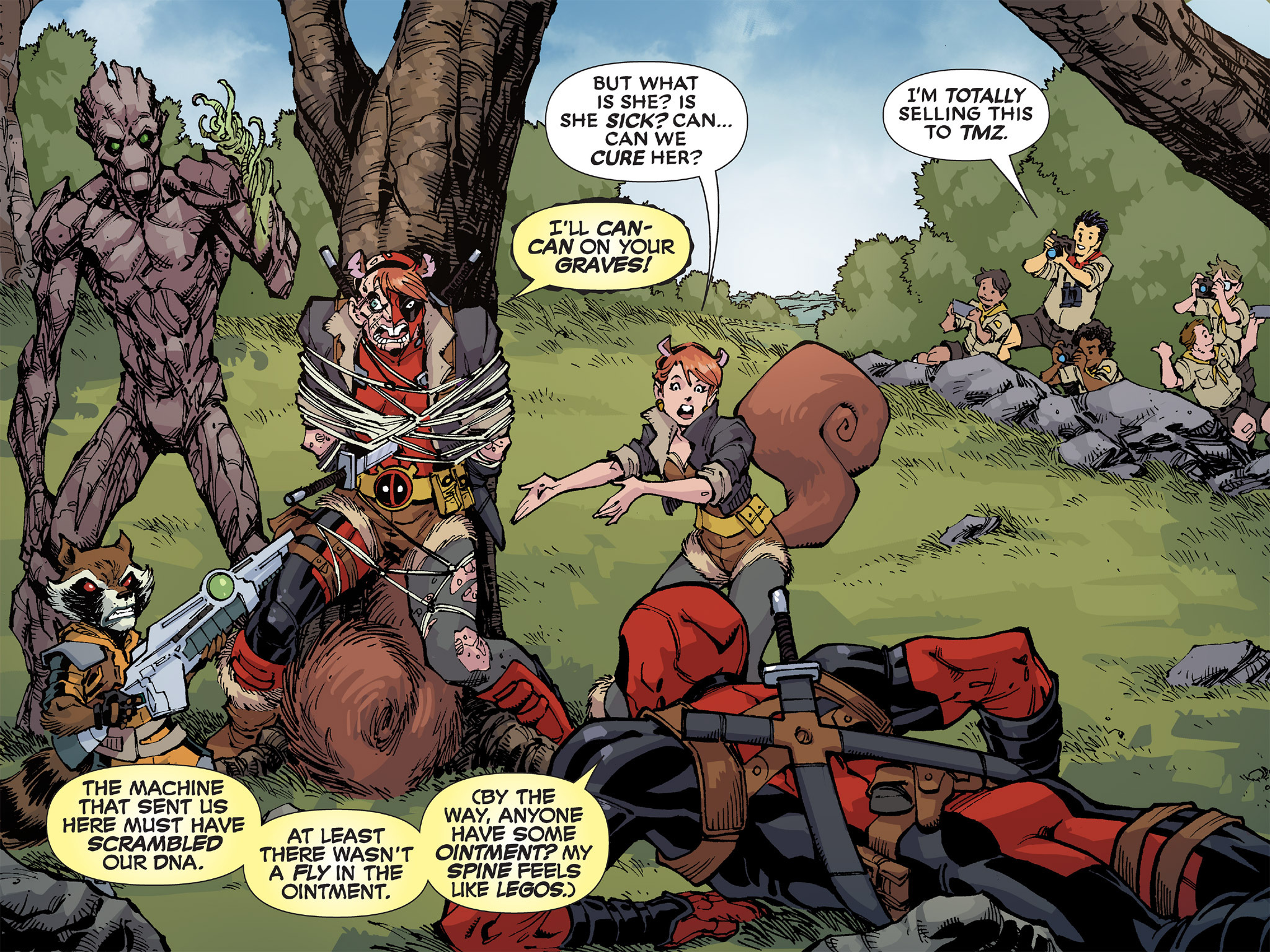 Read online Deadpool: Too Soon? Infinite Comic comic -  Issue #3 - 27