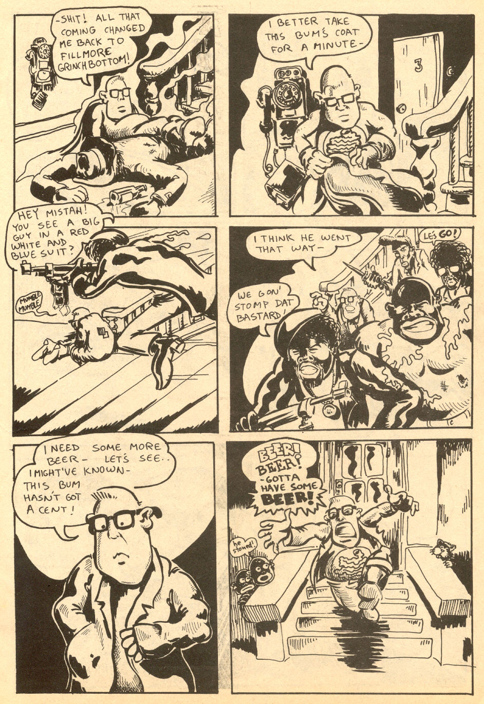 Read online Captain Guts comic -  Issue #2 - 9