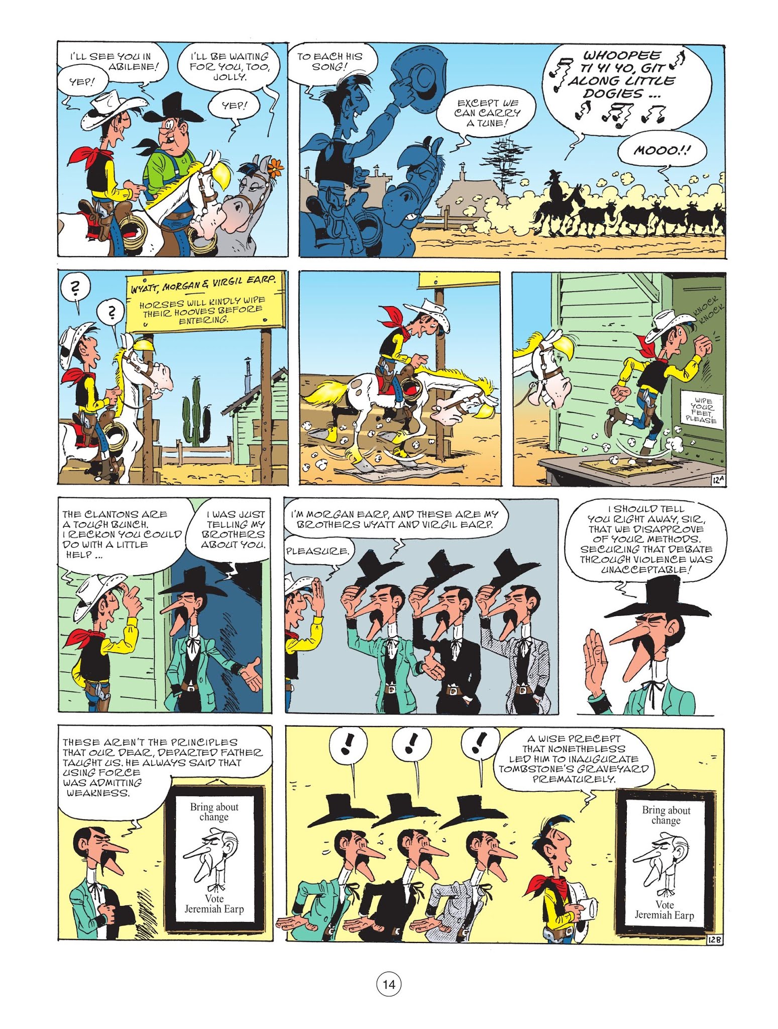 Read online A Lucky Luke Adventure comic -  Issue #70 - 16