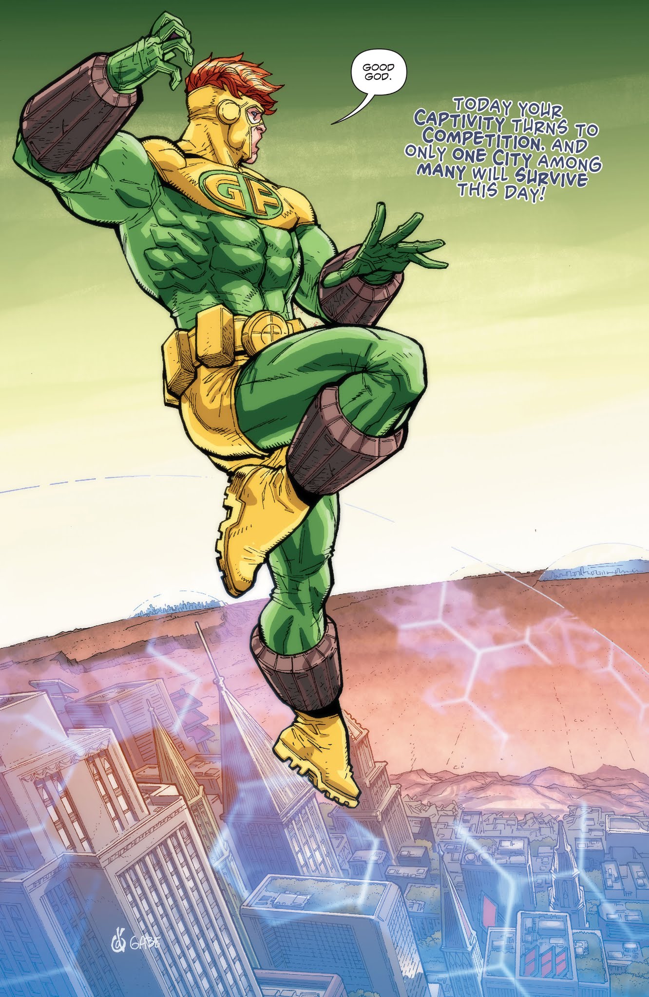 Read online Convergence: Crisis comic -  Issue # TPB 1 (Part 2) - 17