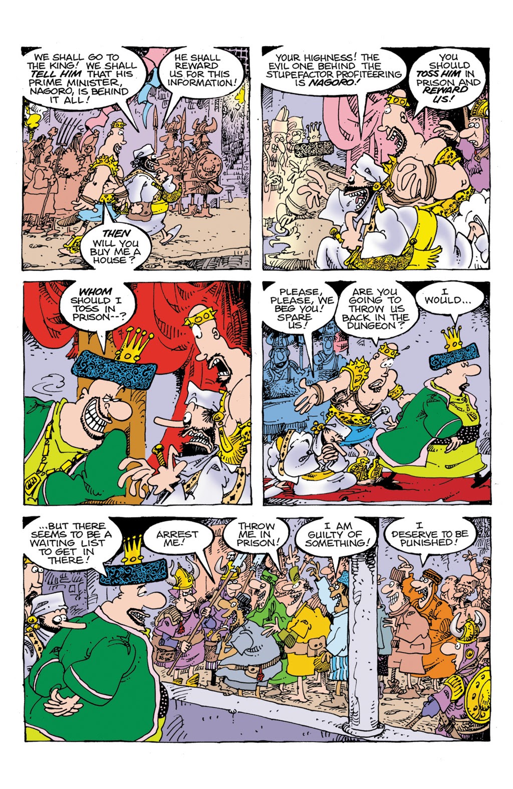 Read online Sergio Aragonés' Groo: The Most Intelligent Man In The World comic -  Issue # TPB - 91