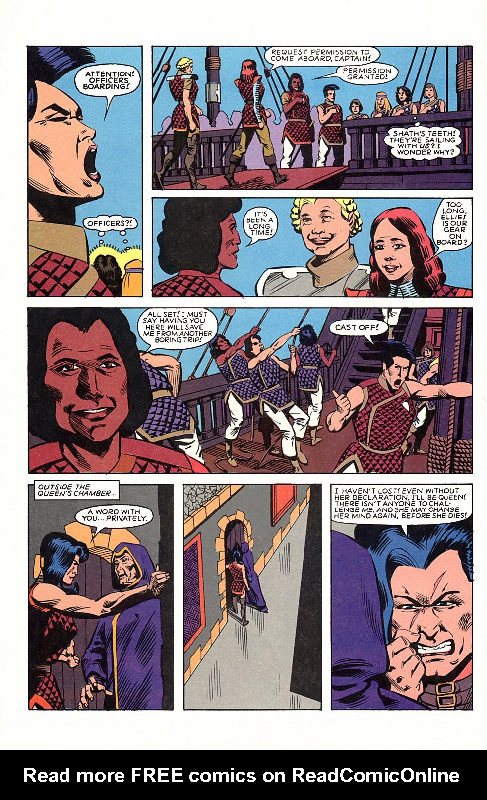 Read online Sisterhood of Steel comic -  Issue #3 - 16