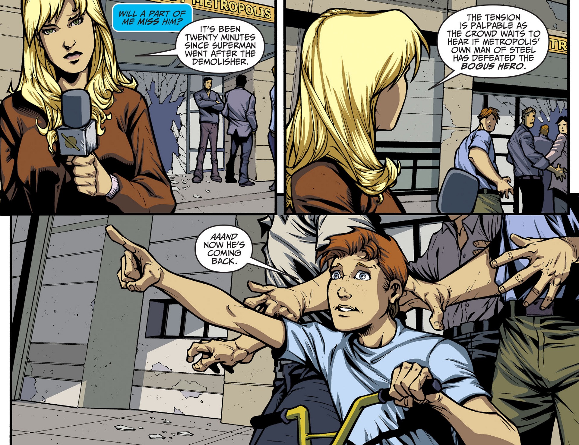 Read online Adventures of Superman [I] comic -  Issue #36 - 16