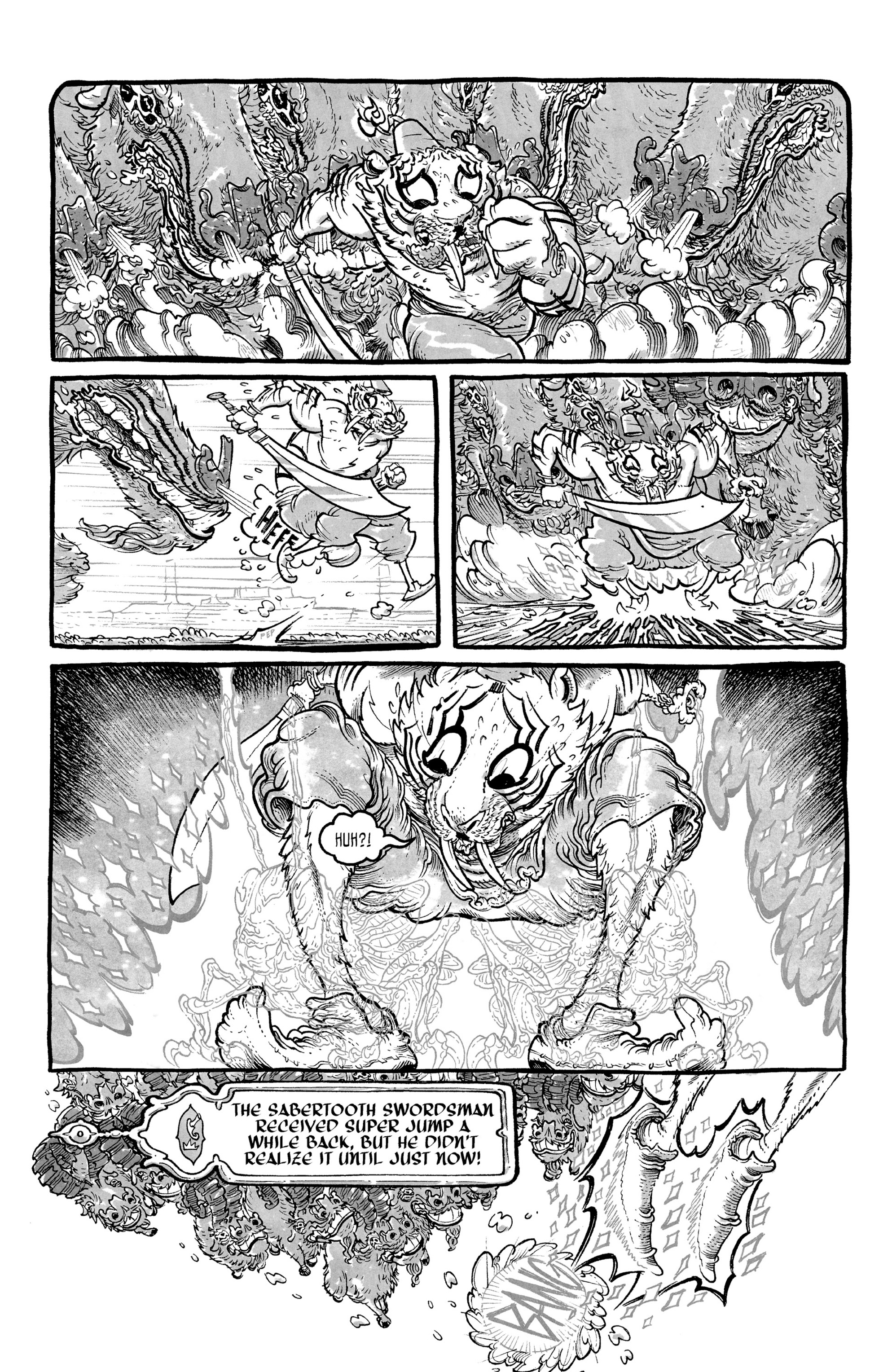 Read online Sabertooth Swordsman comic -  Issue # TPB - 52