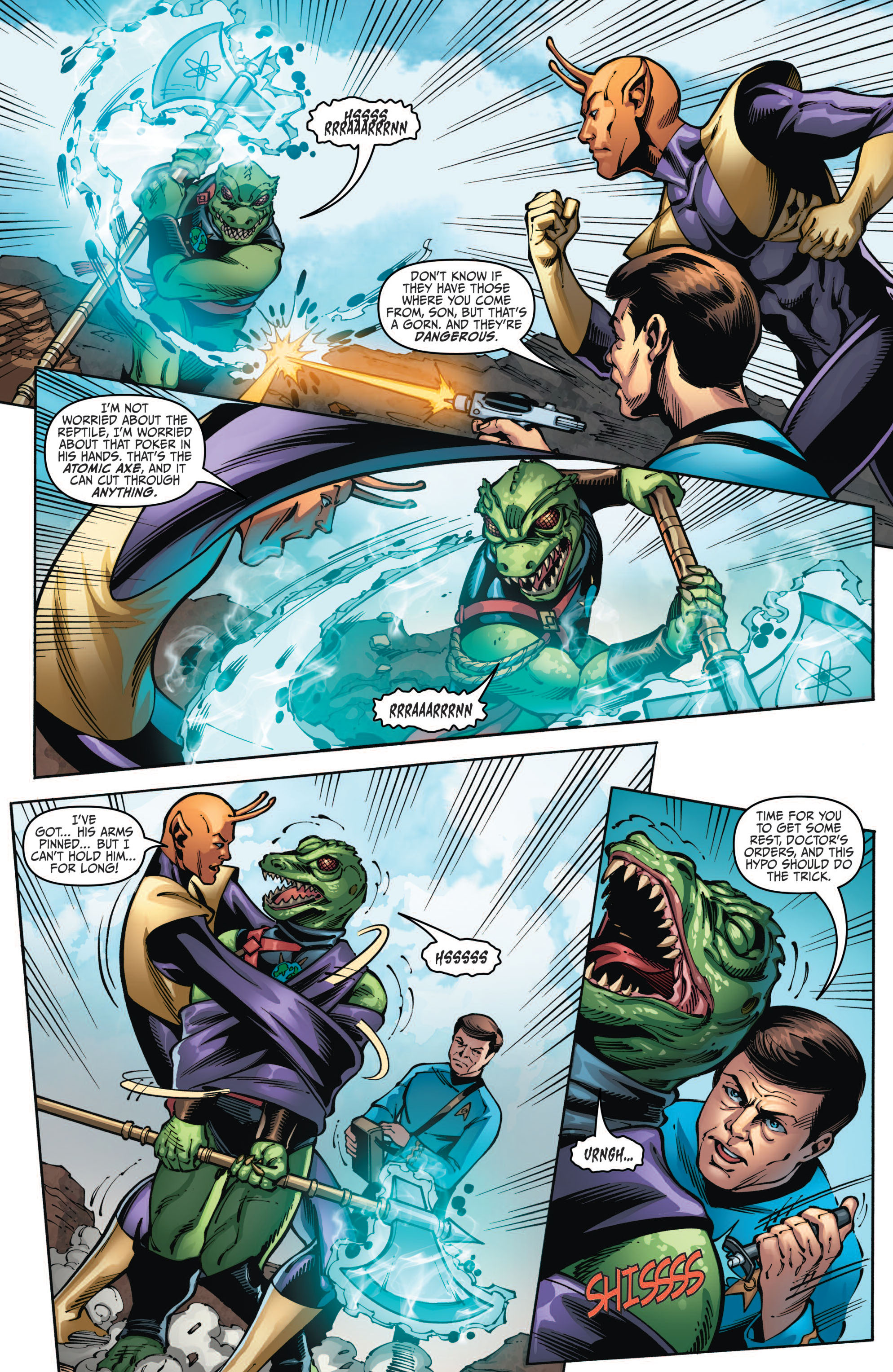 Read online Star Trek/Legion of Super-Heroes comic -  Issue #3 - 16