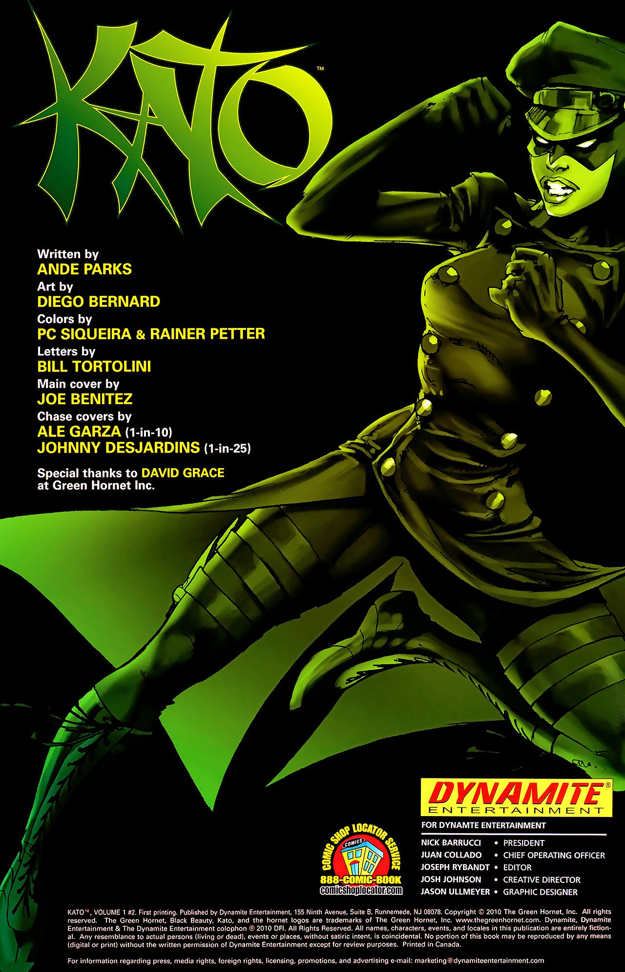 Read online Kato comic -  Issue #2 - 2