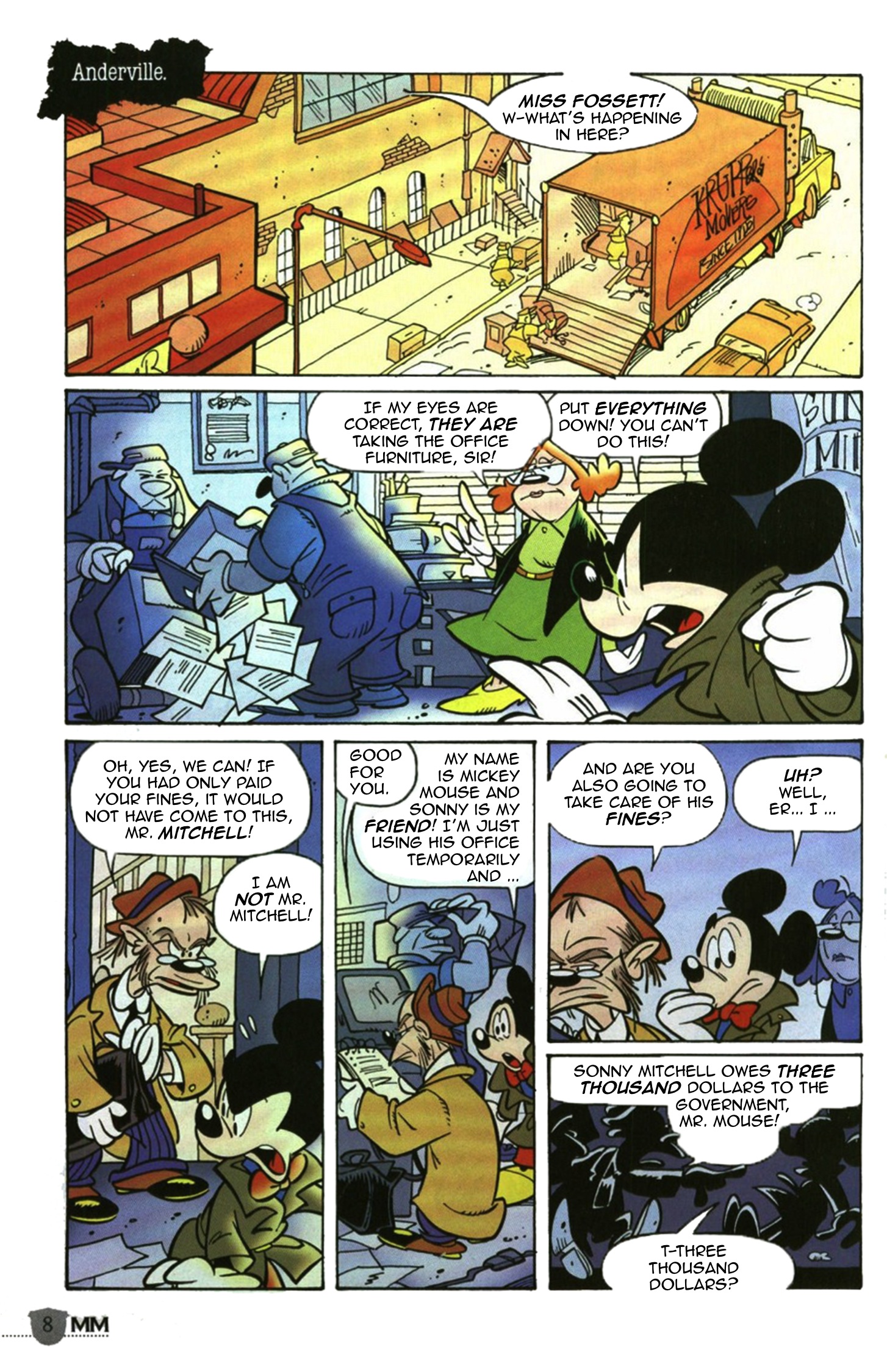 Read online Mickey Mouse Mystery Magazine comic -  Issue #2 - 8