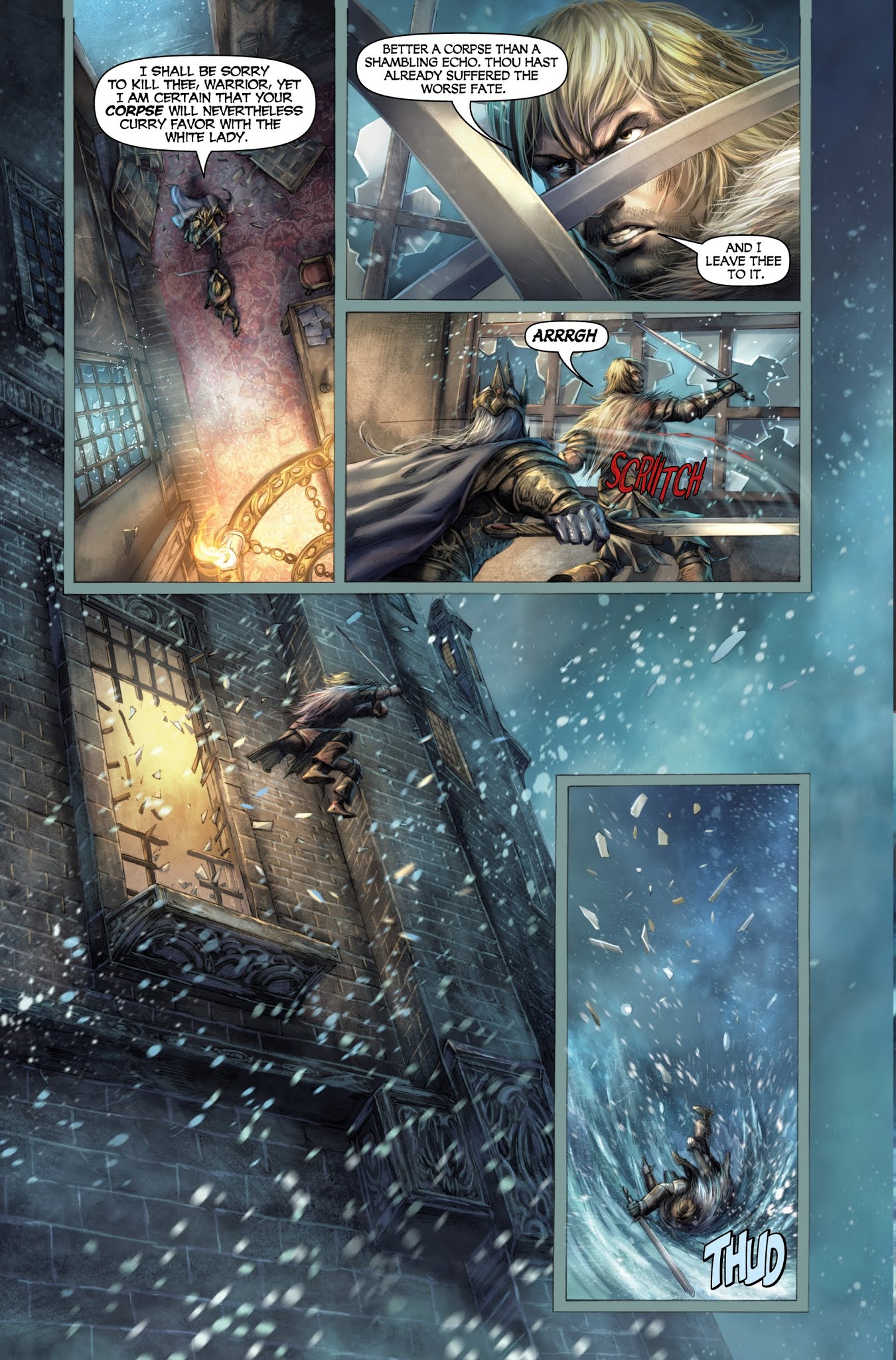 Read online Dark Souls: Winter's Spite comic -  Issue #3 - 23