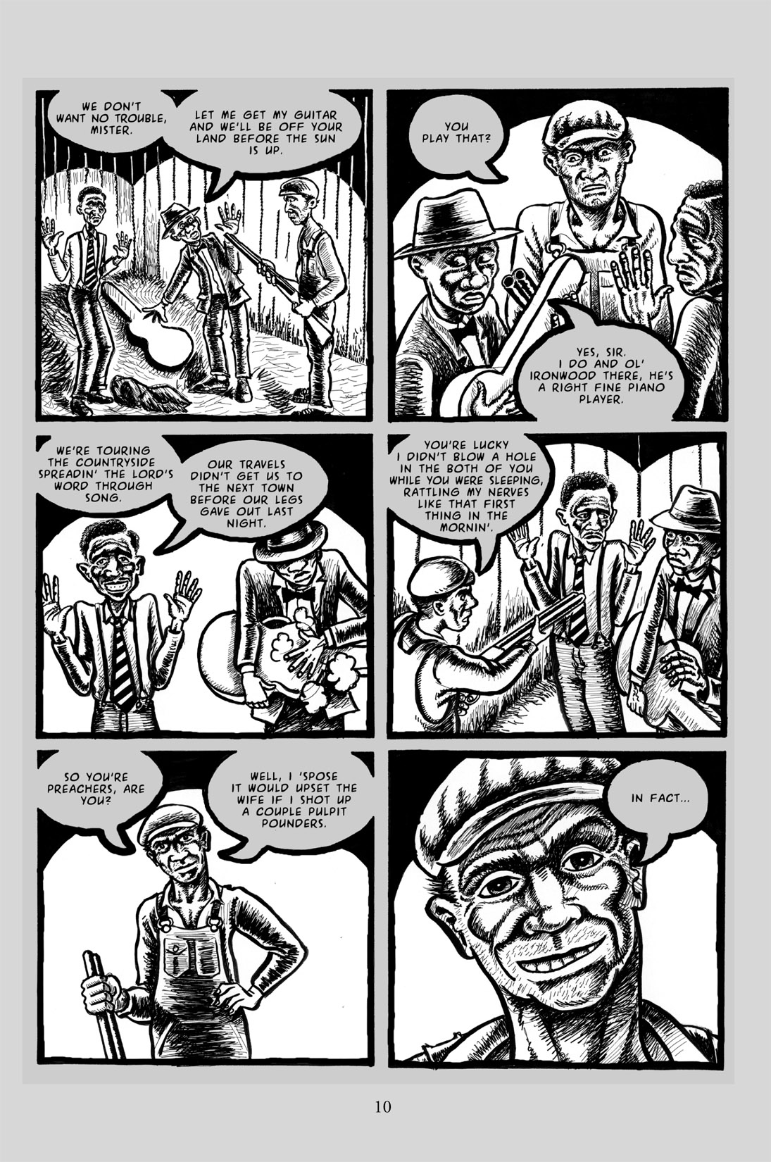 Read online Bluesman comic -  Issue # TPB (Part 1) - 10