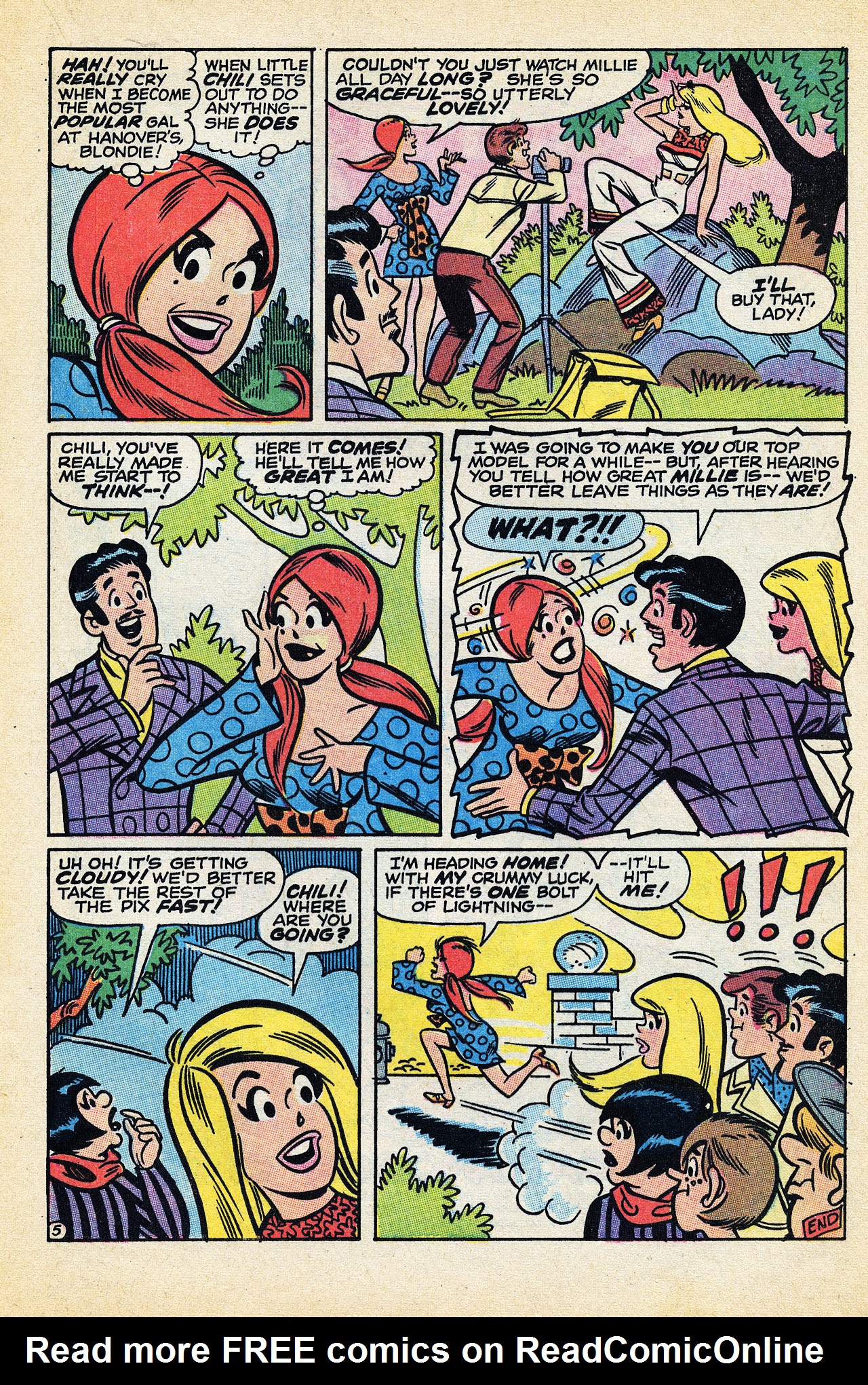 Read online Millie the Model comic -  Issue #177 - 17