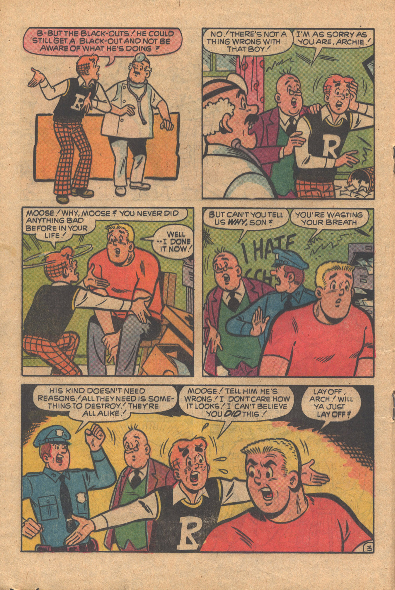 Read online Archie at Riverdale High (1972) comic -  Issue #15 - 16