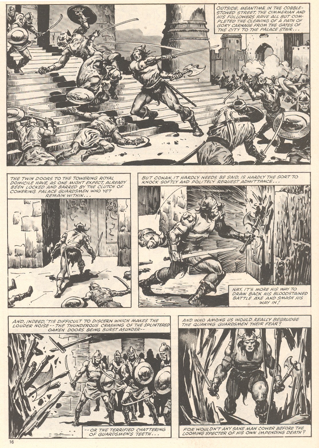 Read online The Savage Sword Of Conan comic -  Issue #79 - 16