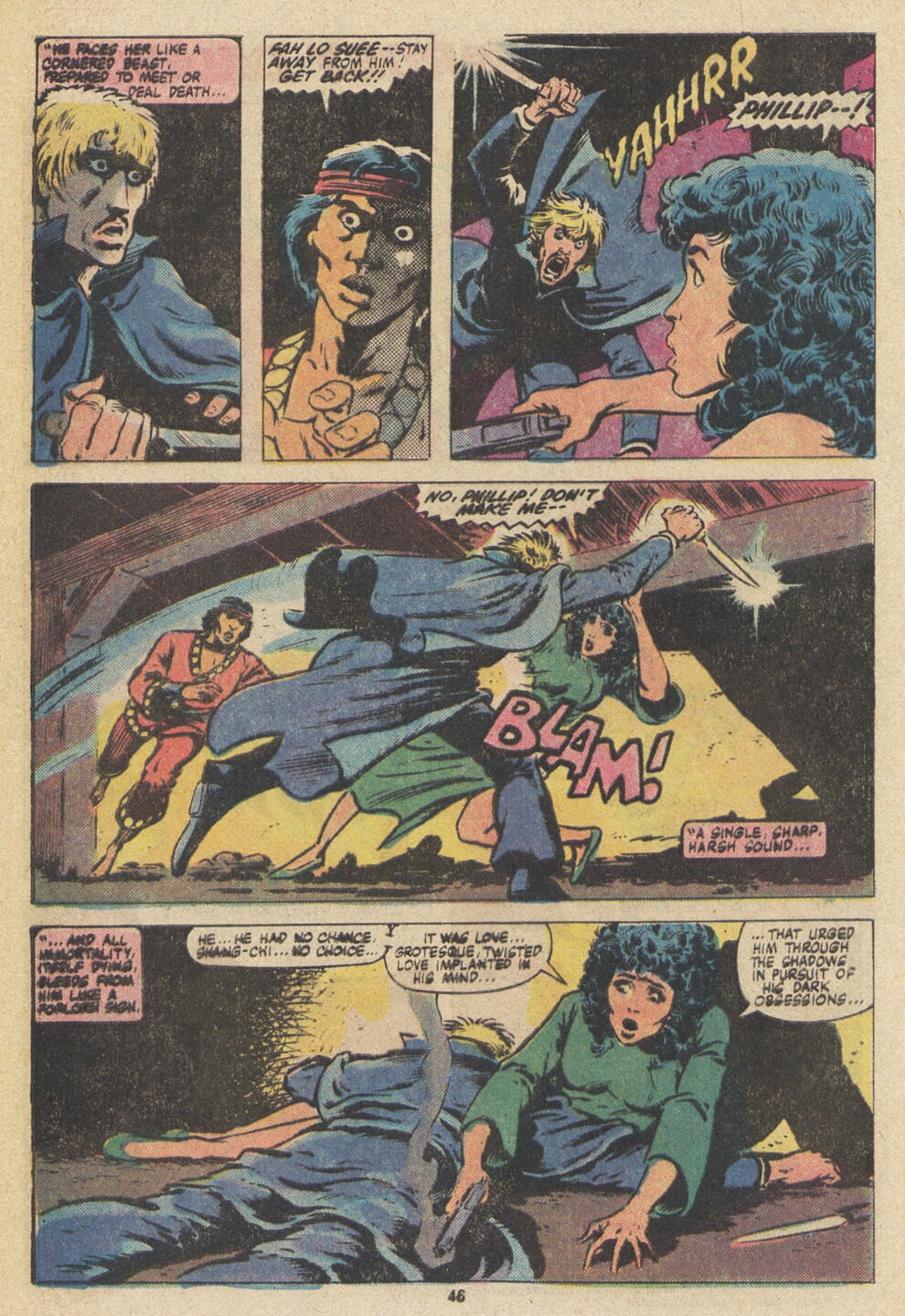Read online Master of Kung Fu (1974) comic -  Issue #100 - 39