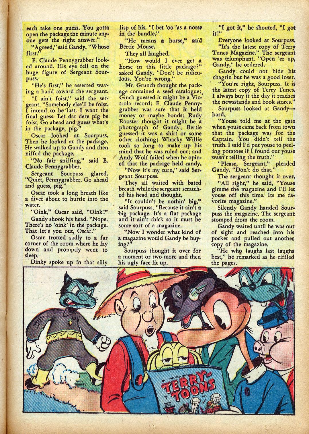 Read online Terry-Toons Comics comic -  Issue #1 - 42