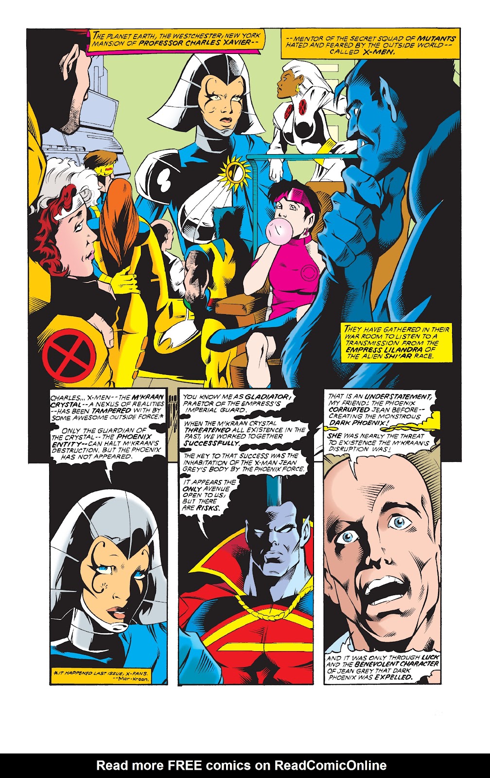 Read online Adventures of the X-Men: Clear and Present Dangers comic -  Issue # TPB - 124
