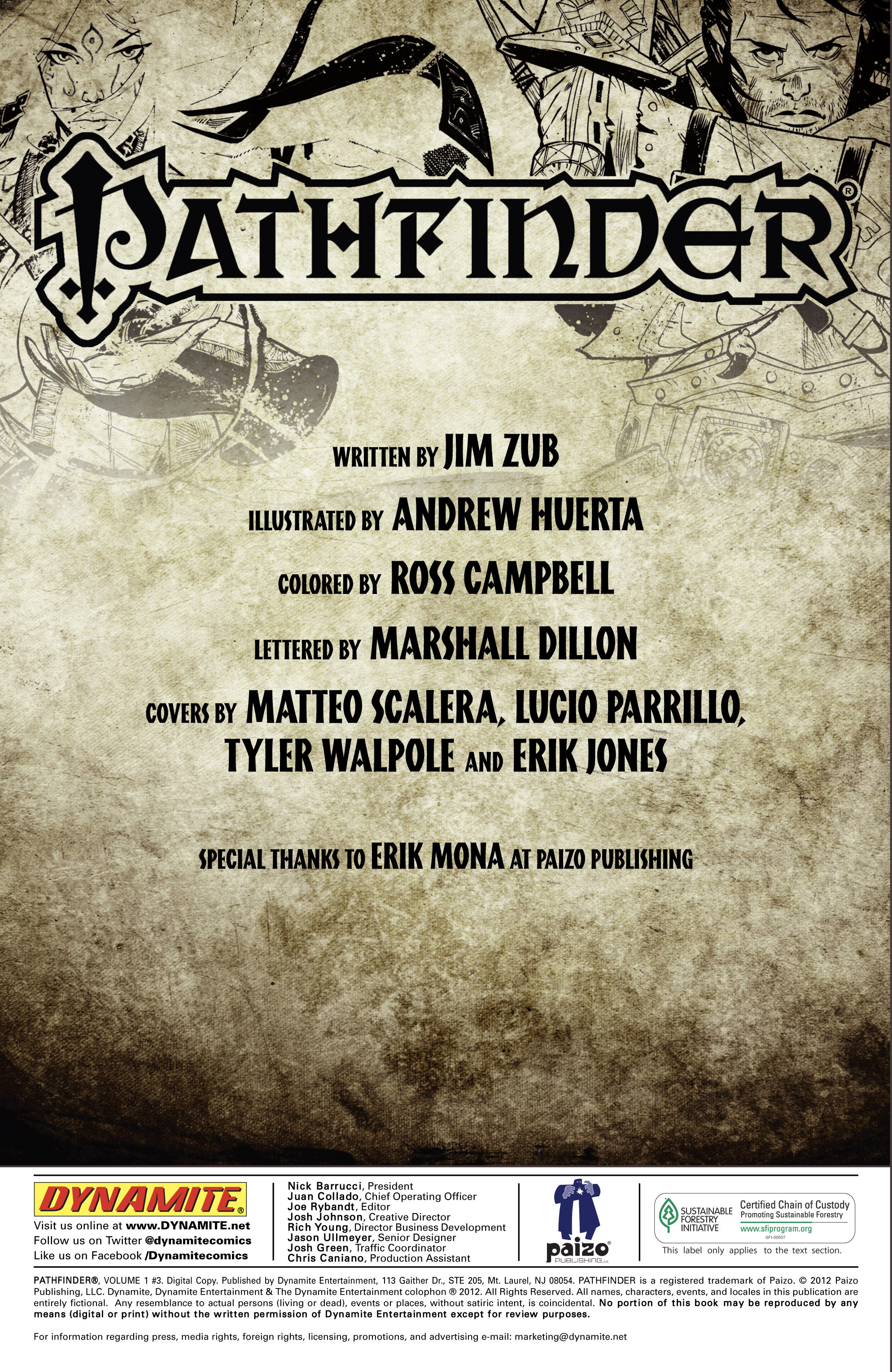 Read online Pathfinder comic -  Issue #3 - 5