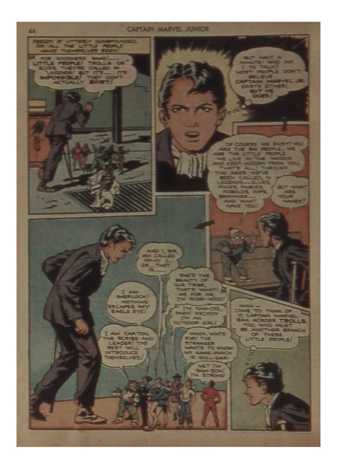 Read online Captain Marvel, Jr. comic -  Issue #5 - 44