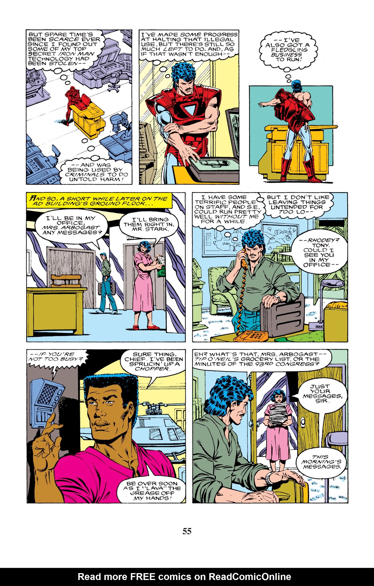 Read online Iron Man Epic Collection comic -  Issue # Stark Wars (Part 3) - 87