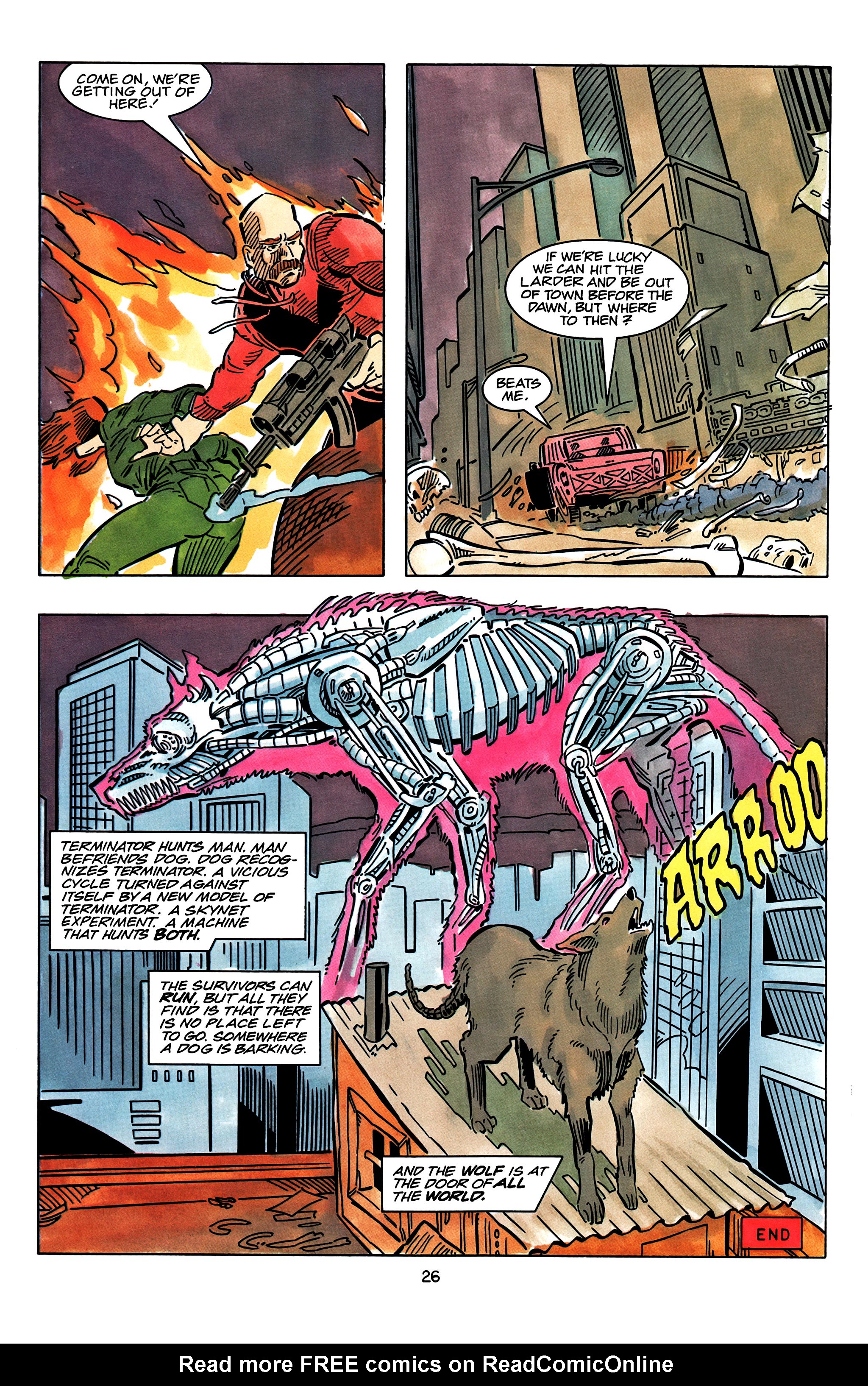 Read online The Terminator (1988) comic -  Issue #7 - 30
