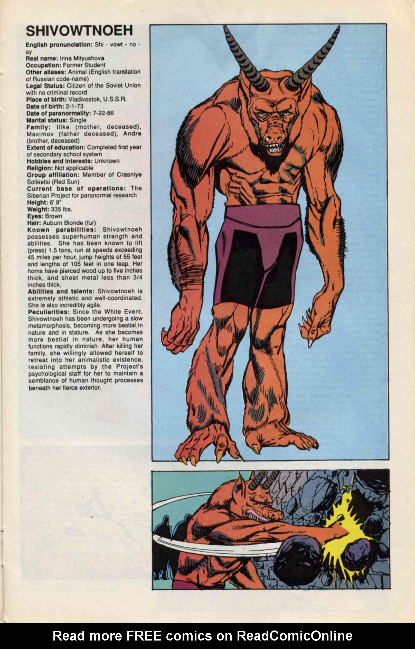 Read online Psi-Force comic -  Issue #26 - 27