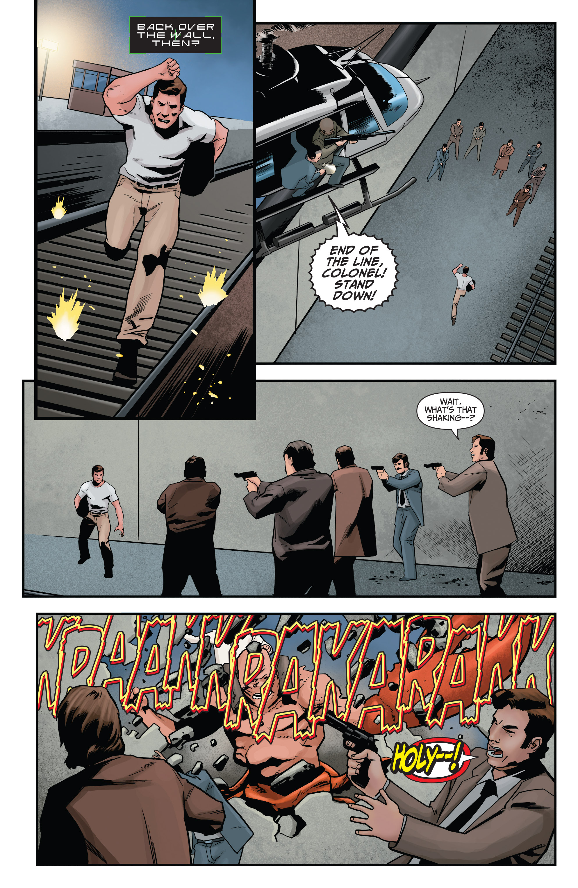 Read online The Six Million Dollar Man: Fall of Man comic -  Issue #2 - 20