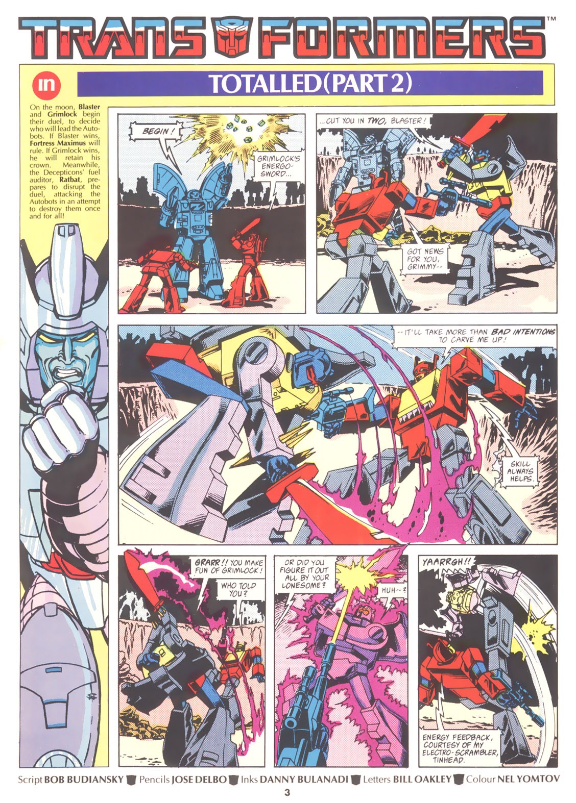 Read online The Transformers (UK) comic -  Issue #175 - 3