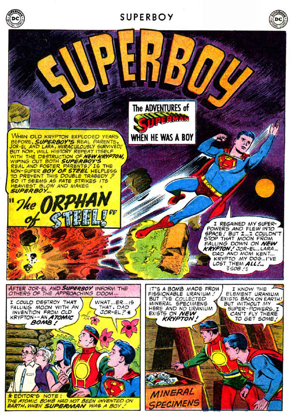 Read online Superboy (1949) comic -  Issue #74 - 19