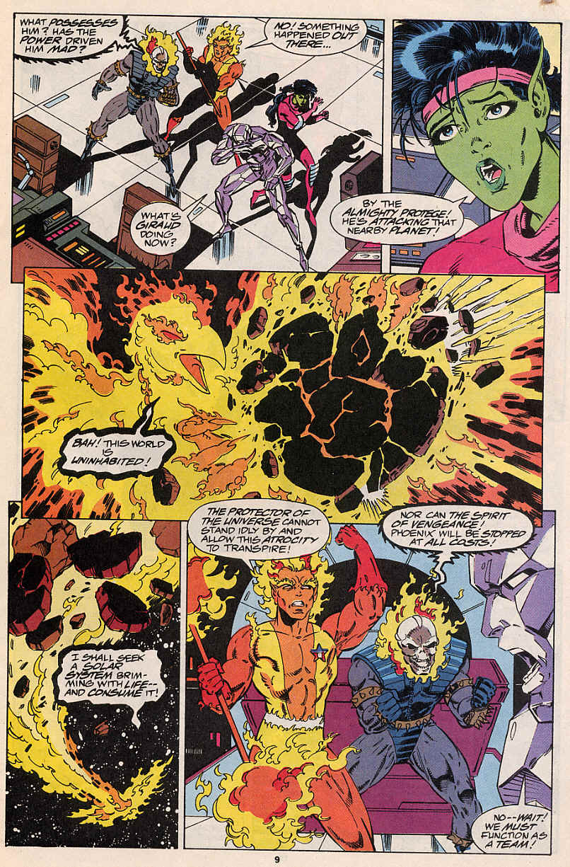 Read online Guardians of the Galaxy (1990) comic -  Issue #35 - 8
