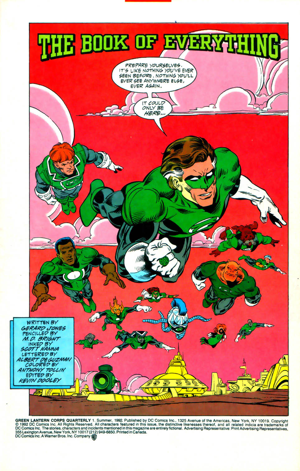 Read online Green Lantern Corps Quarterly comic -  Issue #1 - 2