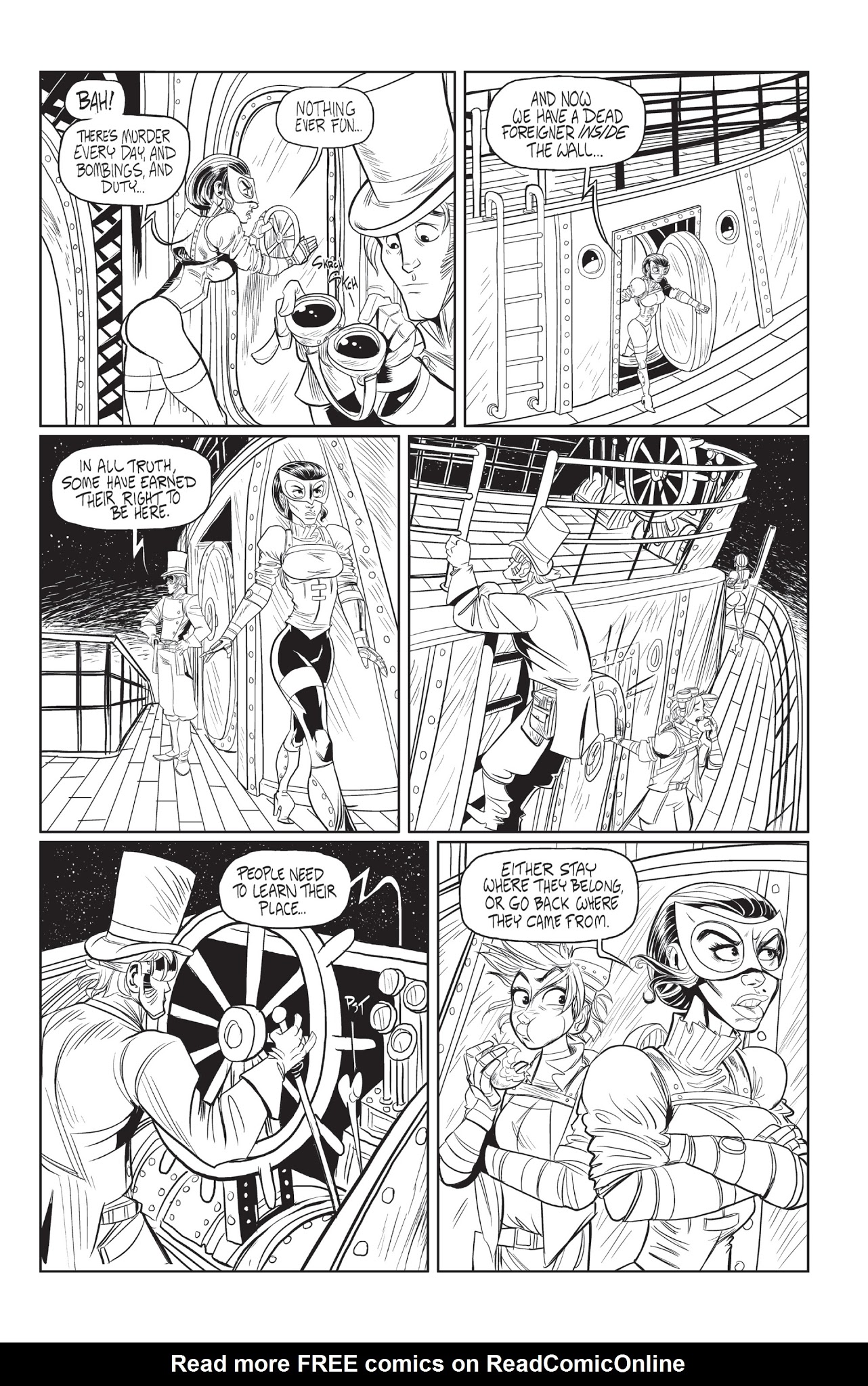 Read online Victorian Secret Agents: Owls of the Ironwork Isle comic -  Issue #1 - 18