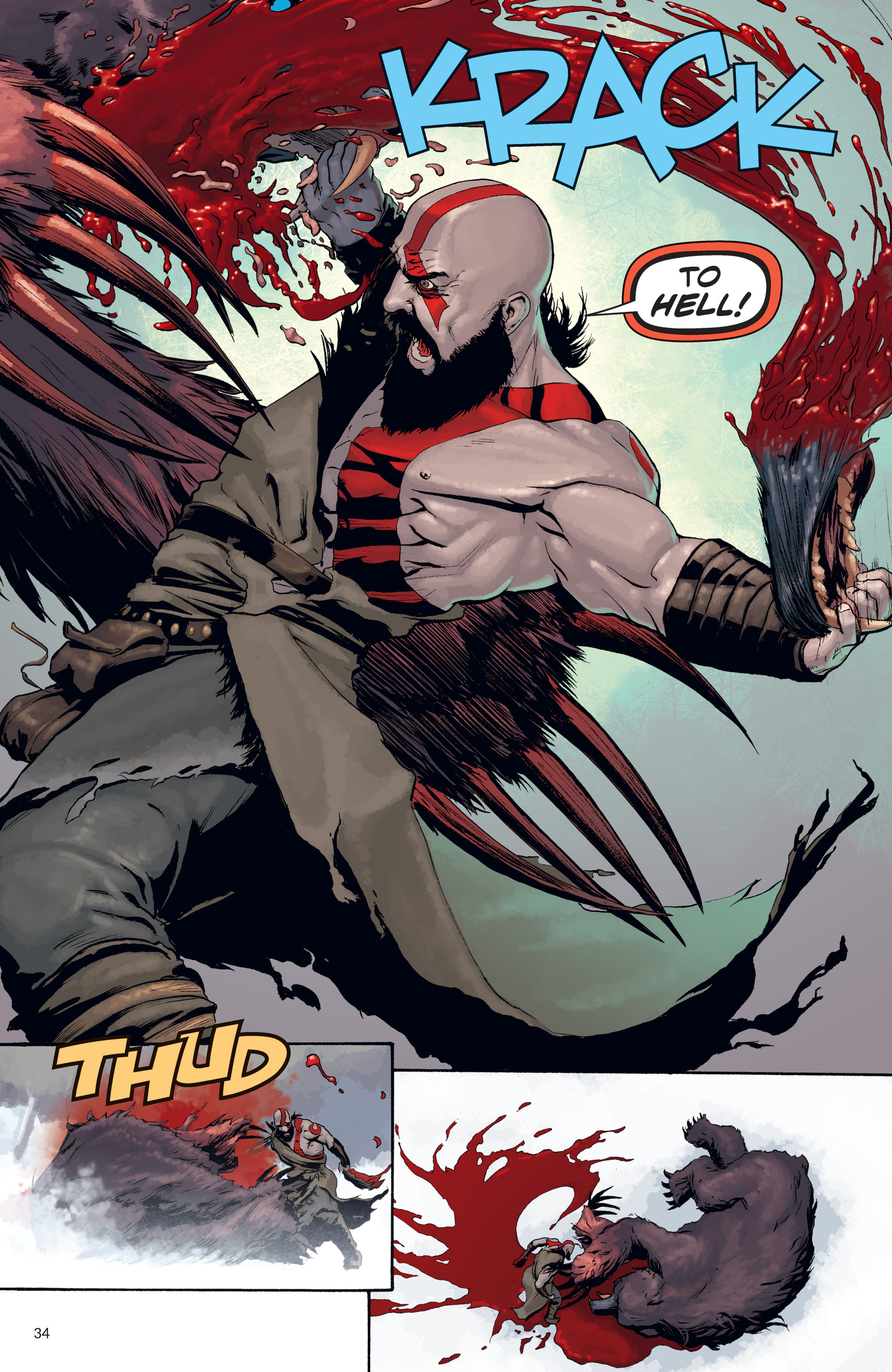 Read online God of War (2018) comic -  Issue # _TPB - 33